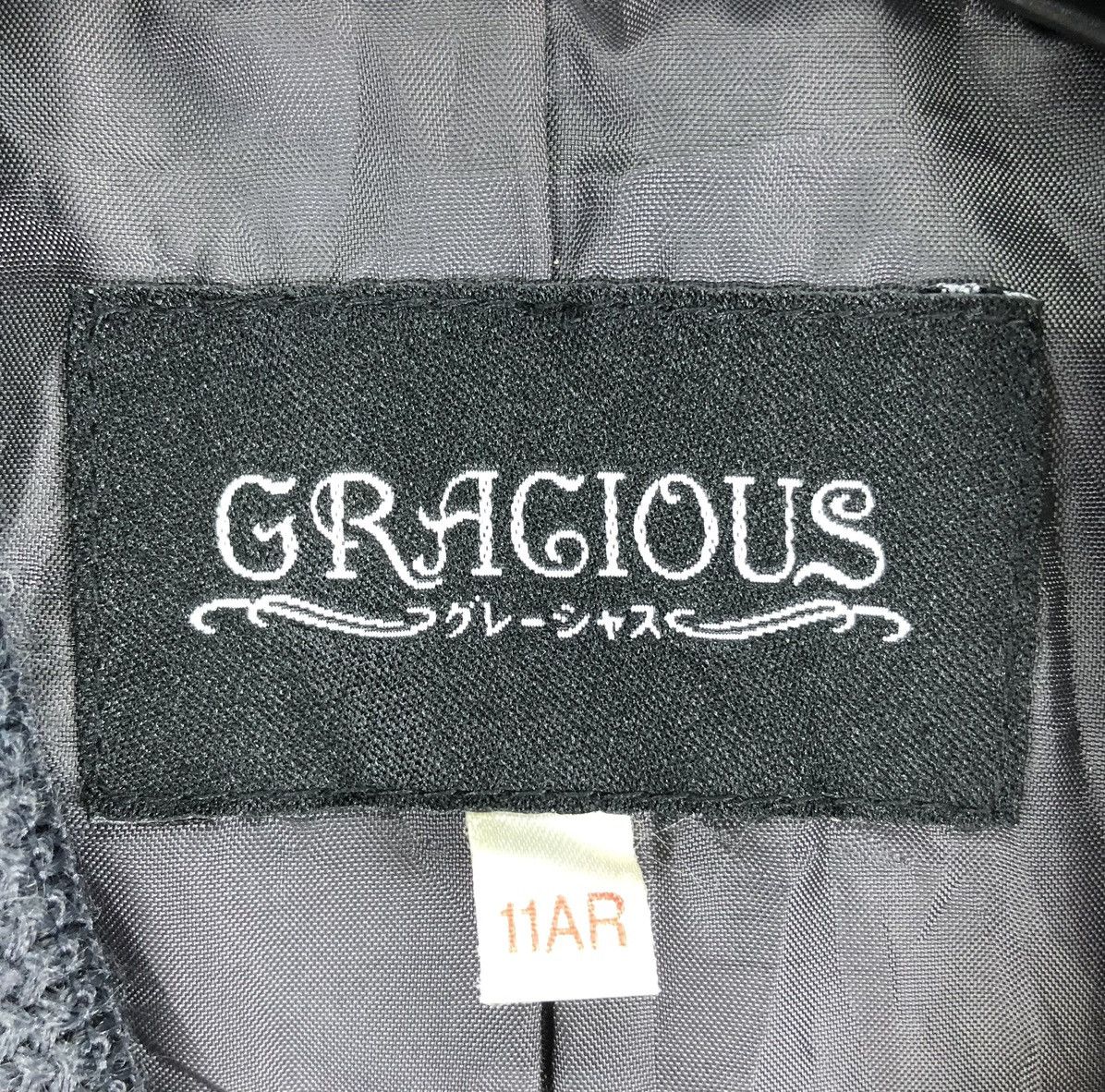 Japanese Brand × Vintage Vintage 90's Gracious Fullprint Jacket Button up Size M / US 6-8 / IT 42-44 - 13 Thumbnail