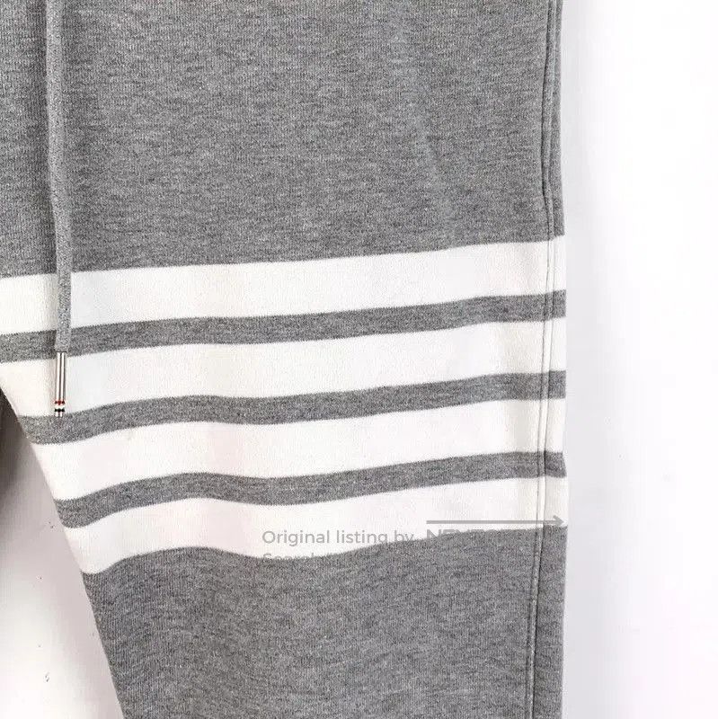 Thom Browne Thom Browne Gray Cotton Casual Pants . Size 23" - 4 Thumbnail