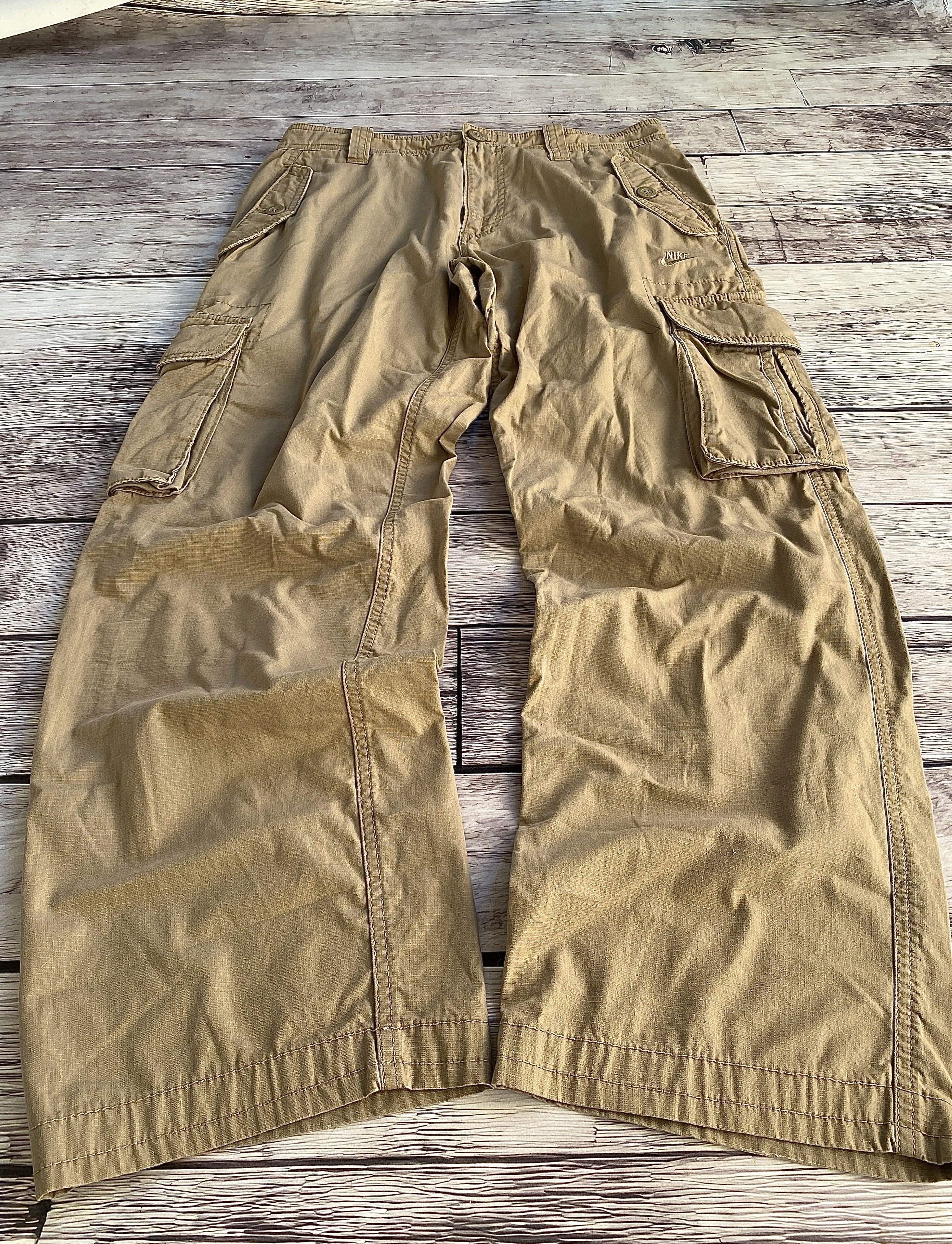 If Six Was Nine × Japanese Brand × Vintage JUNYA WATANABE BALENCIAGA STYLE JAPANESE NIKE CARGO PANTS Size US 32 / EU 48 - 2 Thumbnail