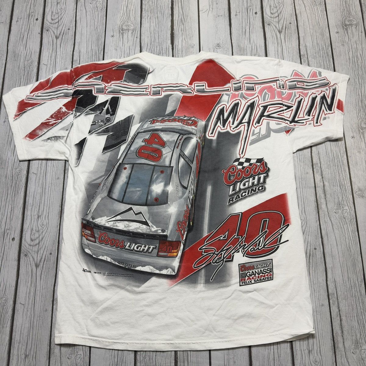 Chase Authentics × NASCAR × Vintage Vintage NASCAR tee Size US M / EU 48-50 / 2 - 2 Thumbnail