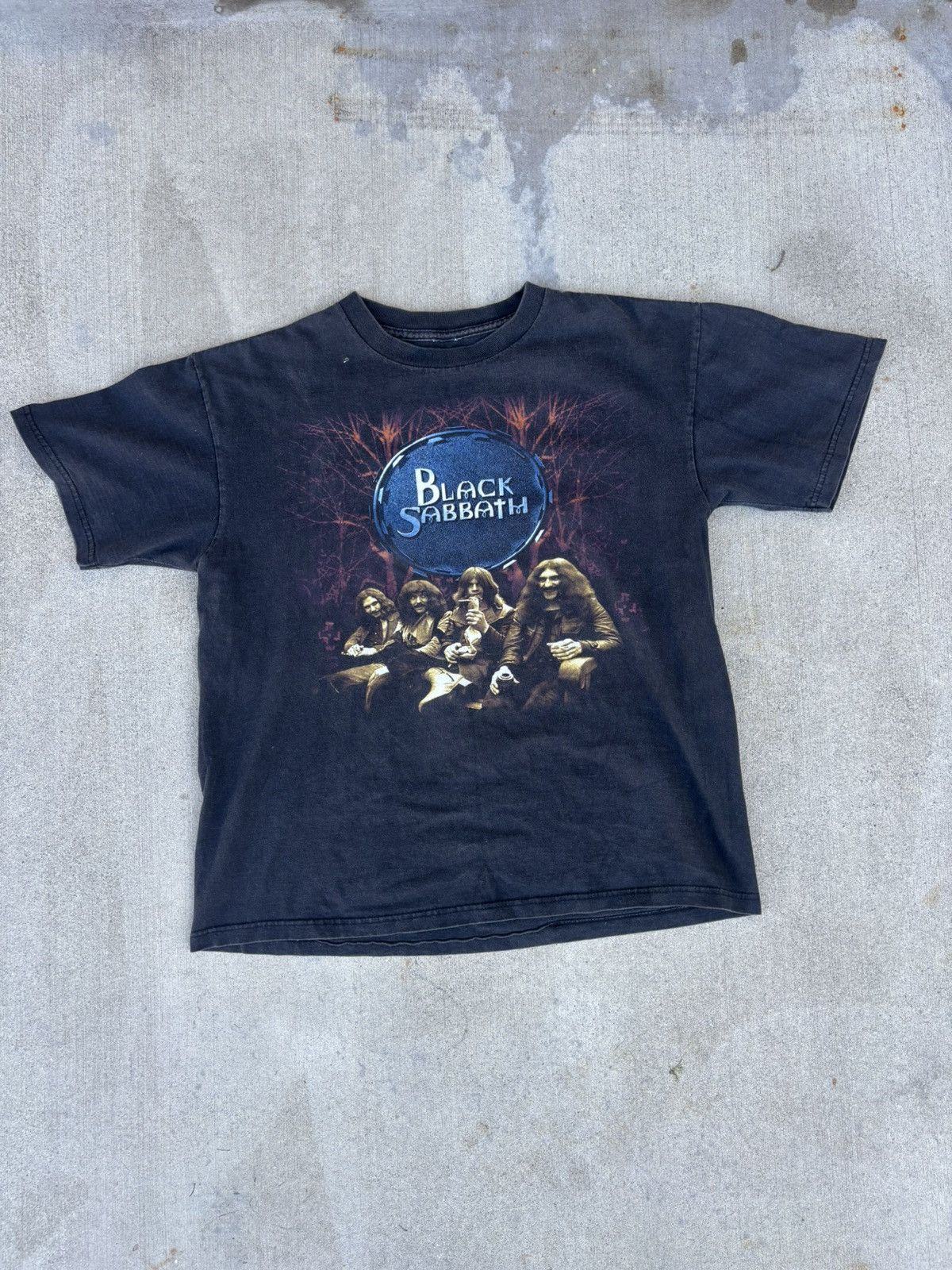 Band Tees Vintage 90s Black Sabbath Tour T Shirt Size US L / EU 52-54 / 3 - 1 Thumbnail