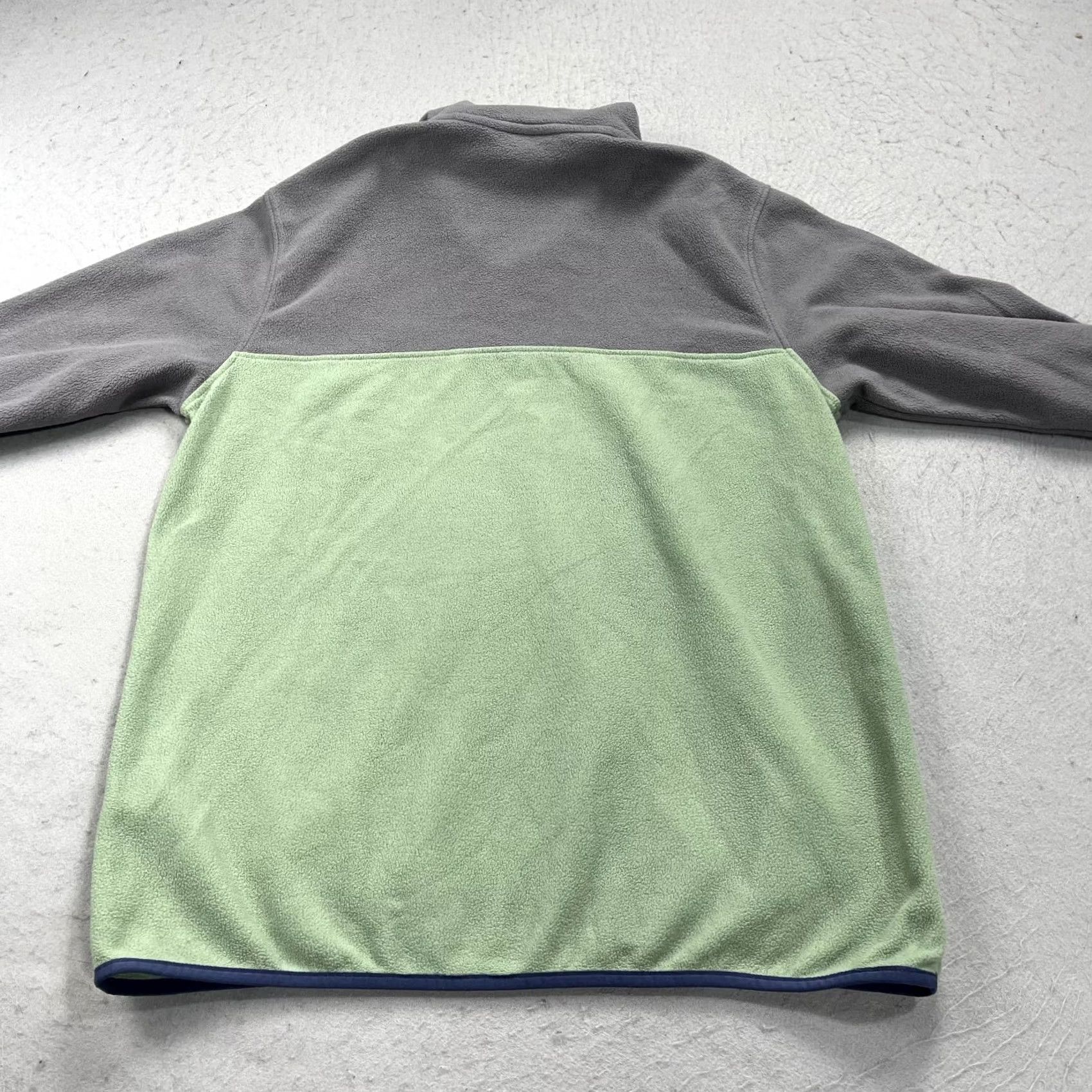 Patagonia Patagonia Jacket Mens Medium Green Gray Micro D Snap T Fleece Pullover Outdoor Size US M / EU 48-50 / 2 - 6 Thumbnail