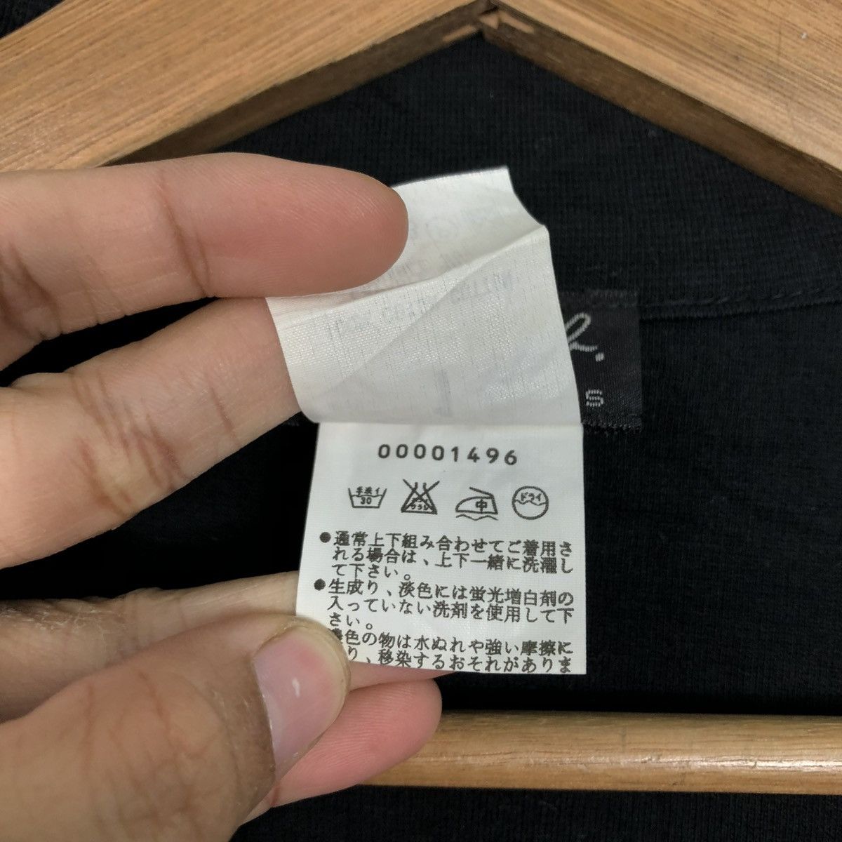 agnes b. 🔥RICH BLACK VINTAGE CHORE JACKET AGNES B. PARIS Size US S / EU 44-46 / 1 - 21 Thumbnail
