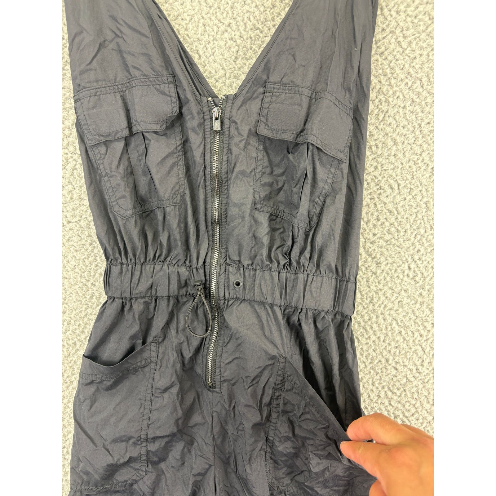 Free People Free People Tropic Sport One Piece Jumpsuit Womens XS Black Size 26" / US 2 / IT 38 - 5 Thumbnail