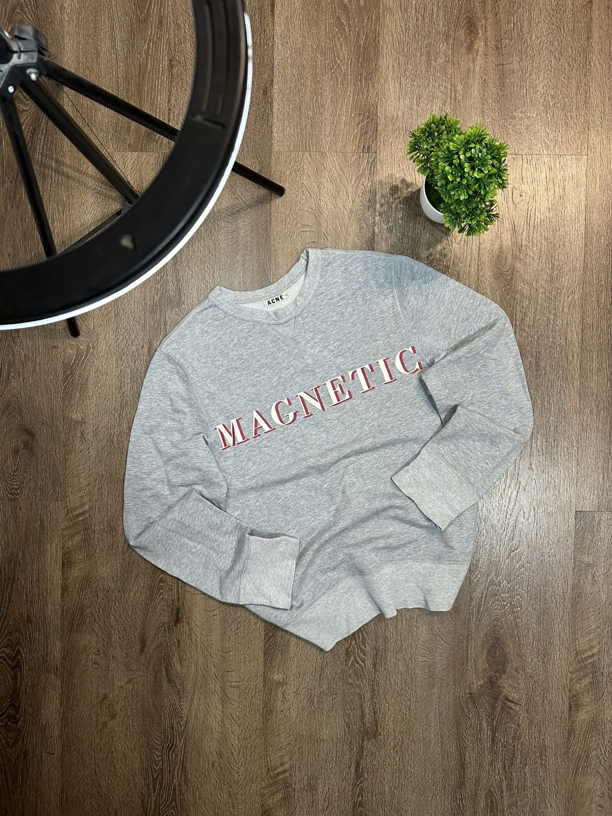 Acne Studios × Vintage Vintage Acne Magnetic Sweatshirt Size US S / EU 44-46 / 1 - 1 Thumbnail