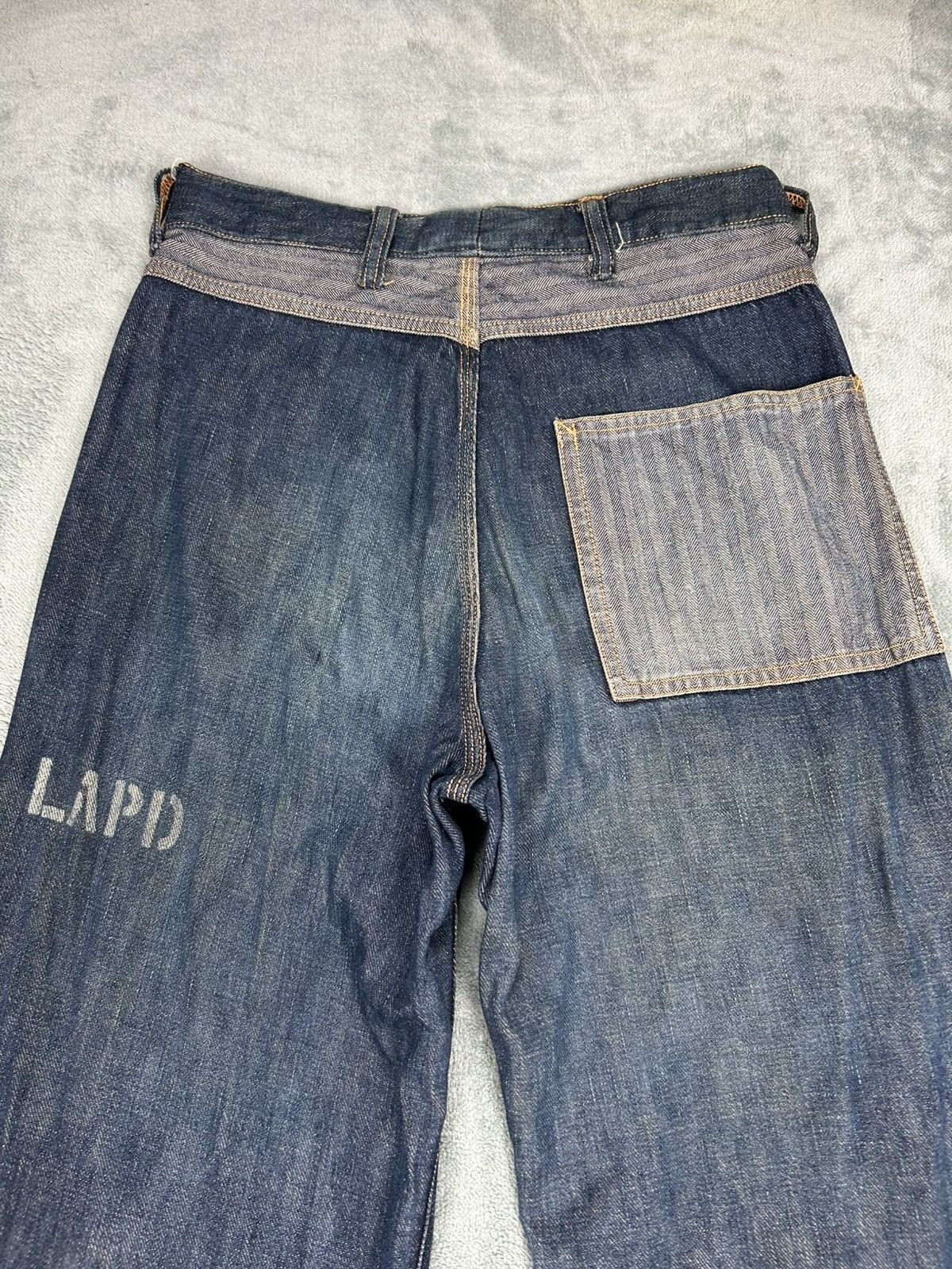 Vintage Vintage Army Denim Jeans S0298 Size US 27 - 6 Thumbnail