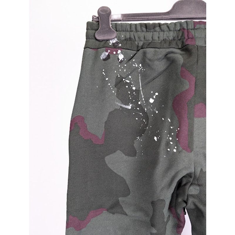 Amiri o1rshd1 Army Logo Sweatpant in Camo Size US 32 / EU 48 - 15 Thumbnail