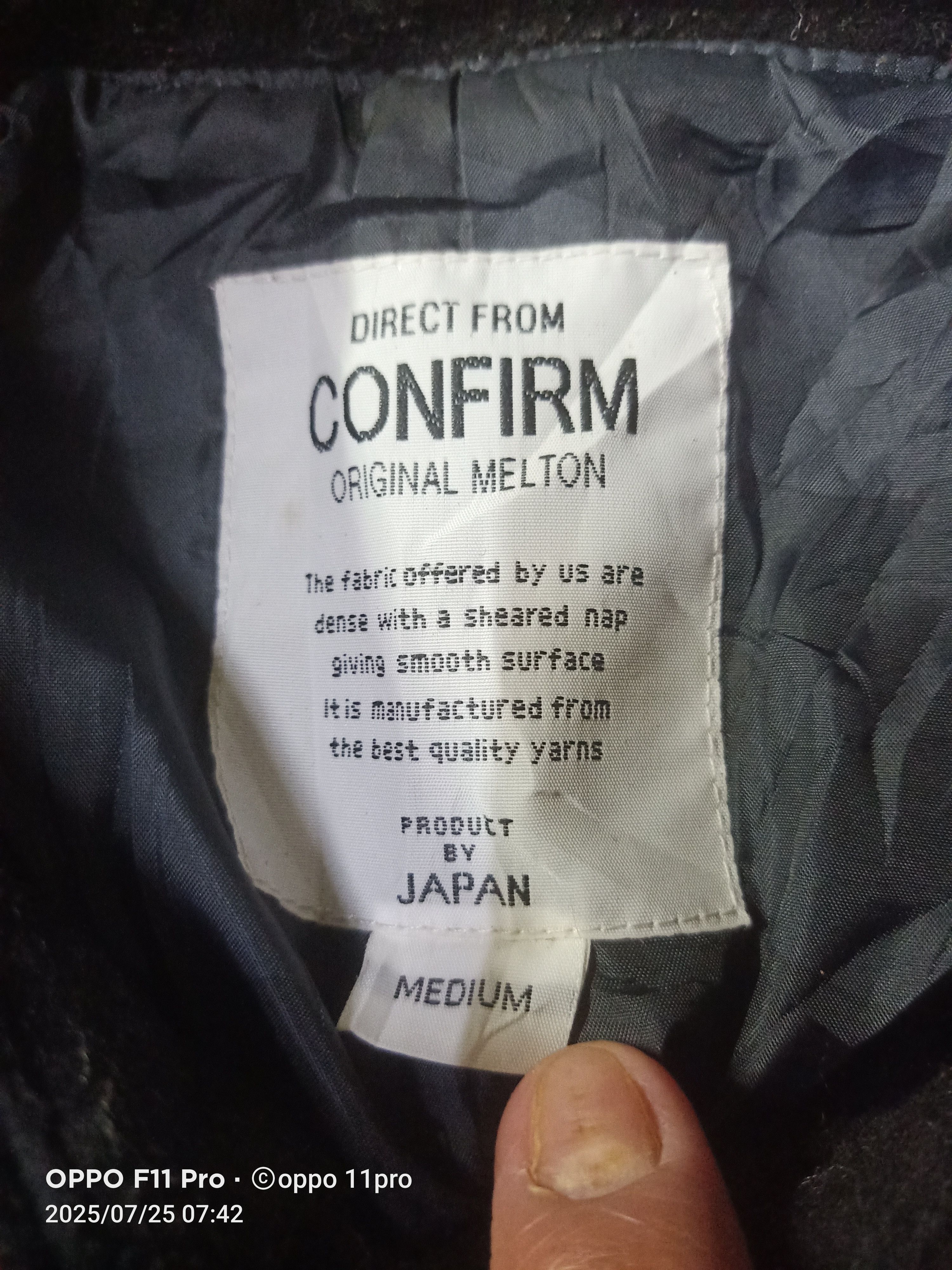 If Six Was Nine 🌟Confirm Melton Product By Japan Men Wool Jacket 🌟 Size US M / EU 48-50 / 2 - 6 Thumbnail