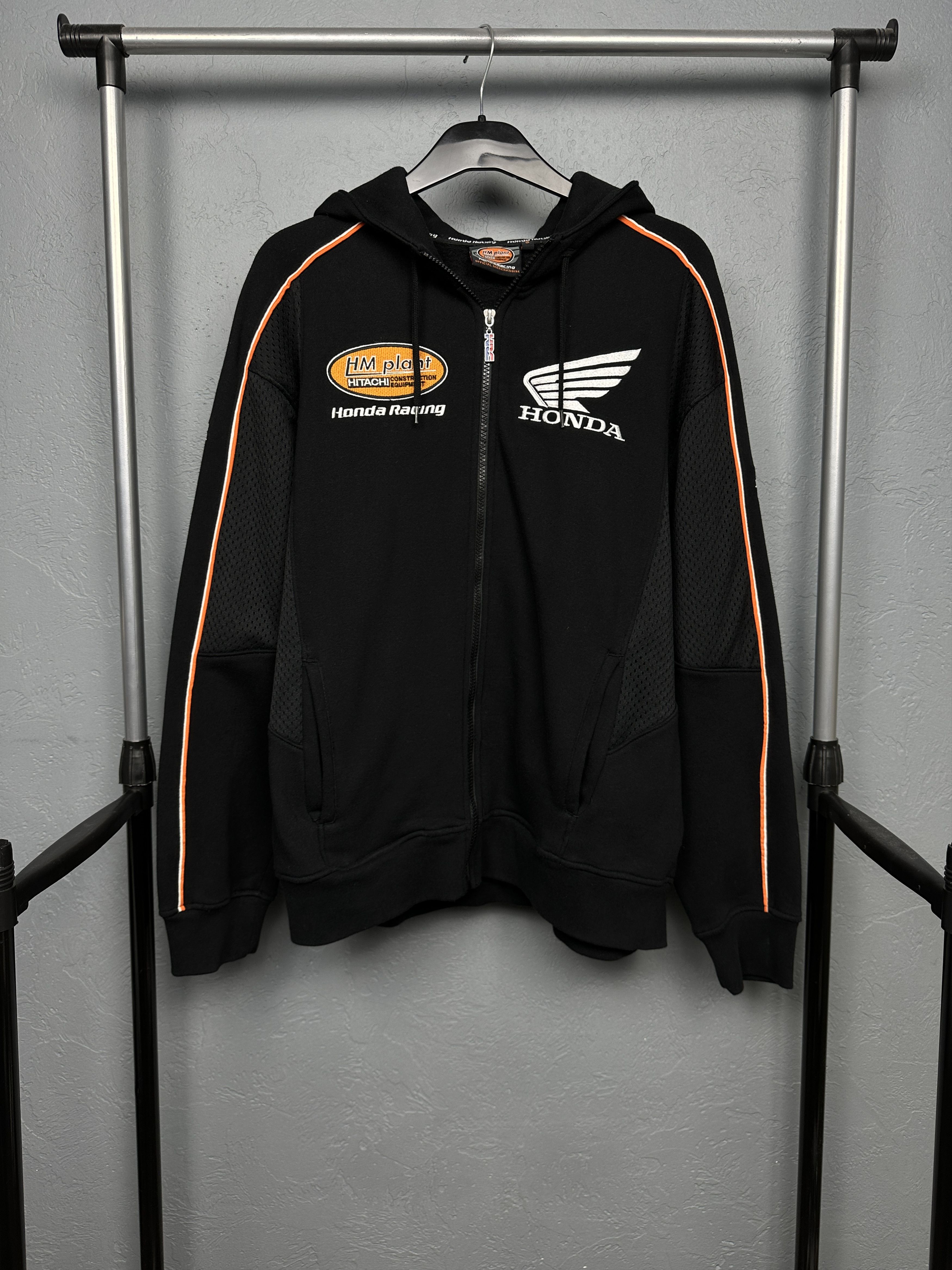 Honda Honda Racing Team Vintage Mens Zip Hoodie Size US S / EU 44-46 / 1 - 4 Thumbnail