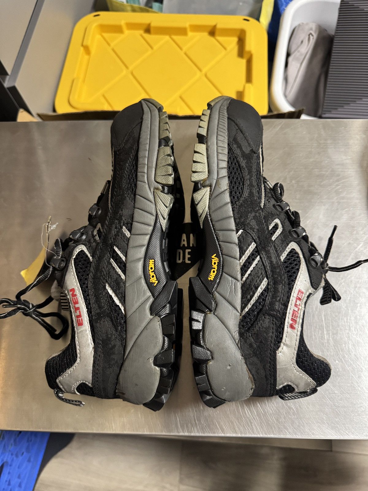 Vibram Vintage 2007 Vibram Elten S1 Runners Steel Toe Sneakers Size US 11 / EU 44 - 9 Thumbnail