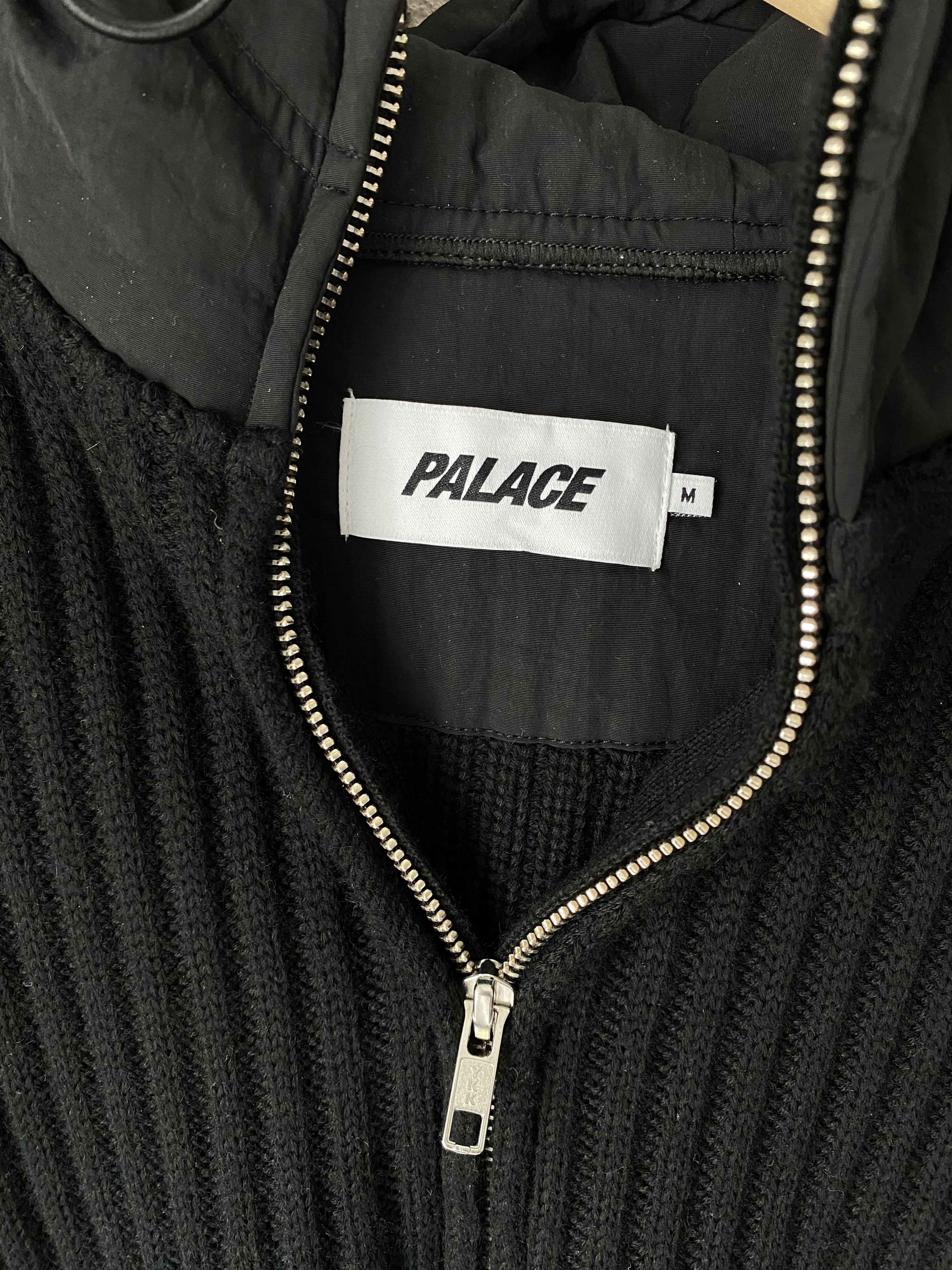 Palace × Supreme Palace Marine Zip Hood Knit Size US M / EU 48-50 / 2 - 4 Thumbnail