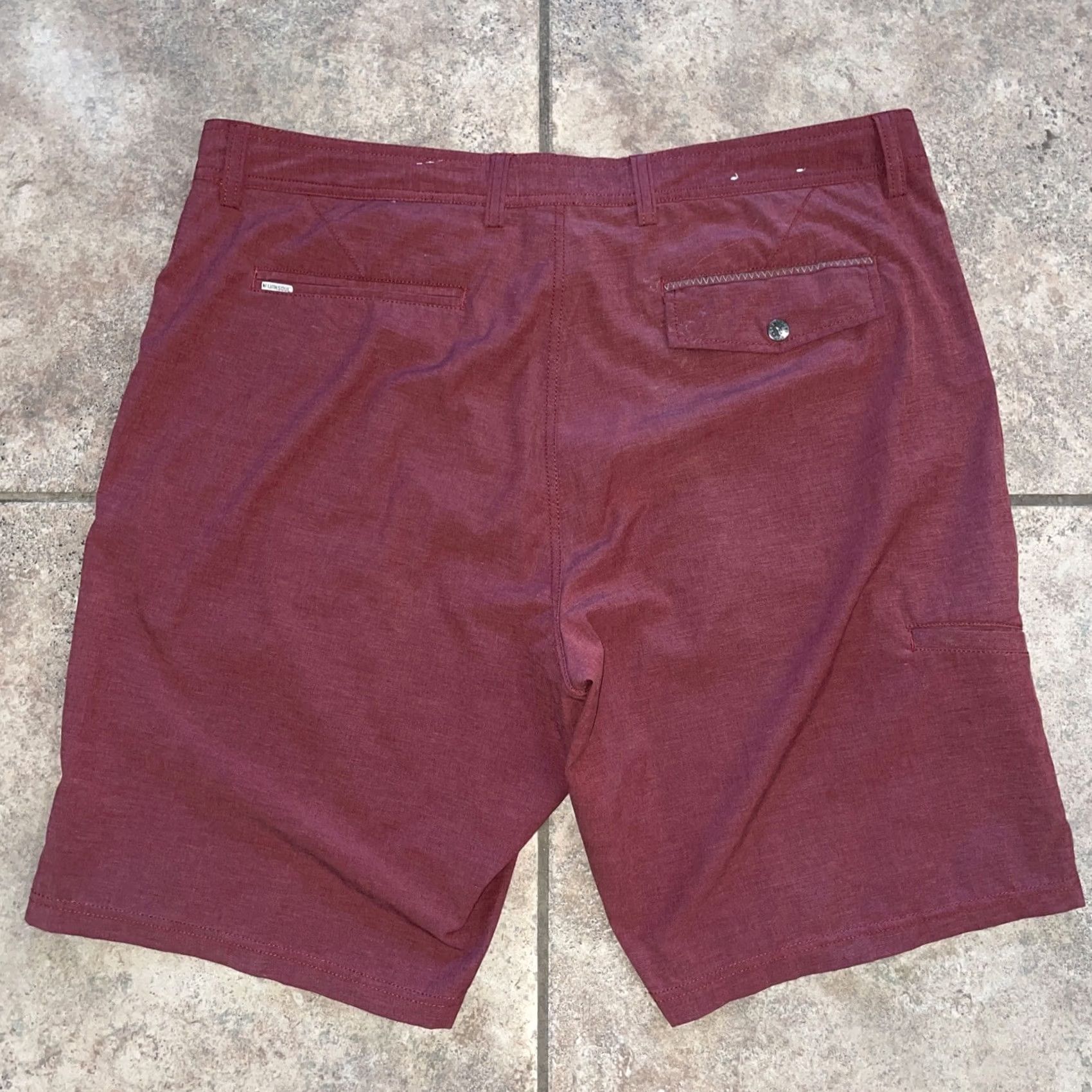Vintage Linksoul Red Golf Shorts Bermuda Mens Size 38 Red Size US 38 / EU 54 - 4 Thumbnail