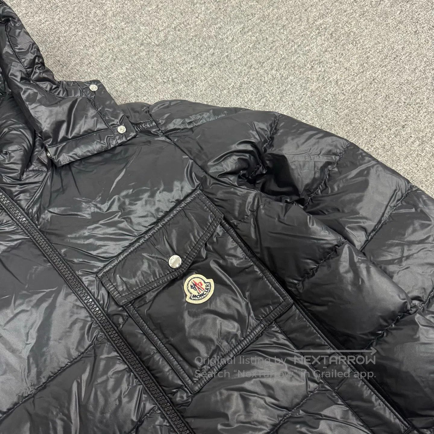 Moncler Moncler Wollaston Series Logo Down jacket| Size US M / EU 48-50 / 2 - 4 Thumbnail