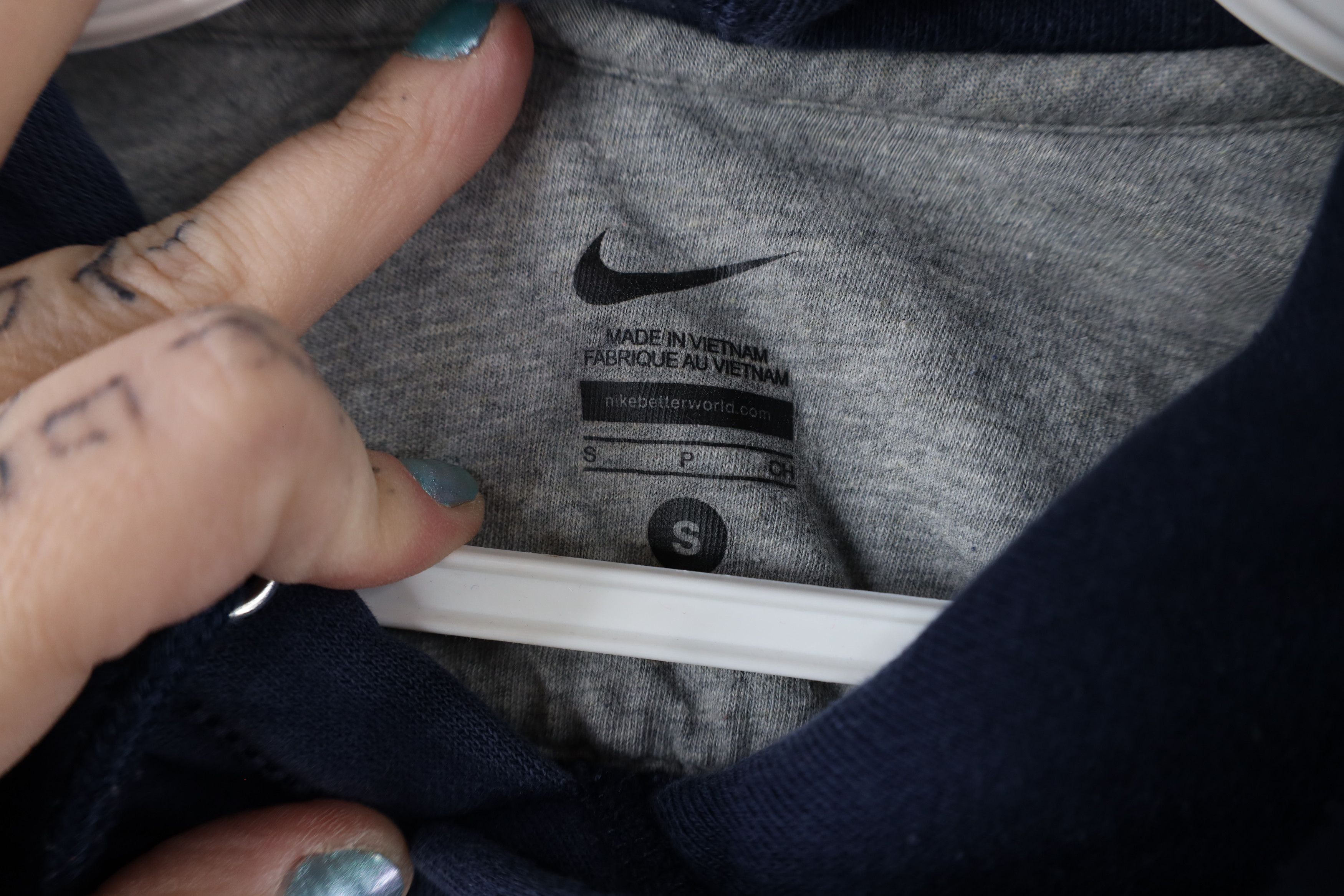 Nike × Vintage Vintage Nike Swoosh University California Berkeley Hoodie Size US S / EU 44-46 / 1 - 7 Thumbnail
