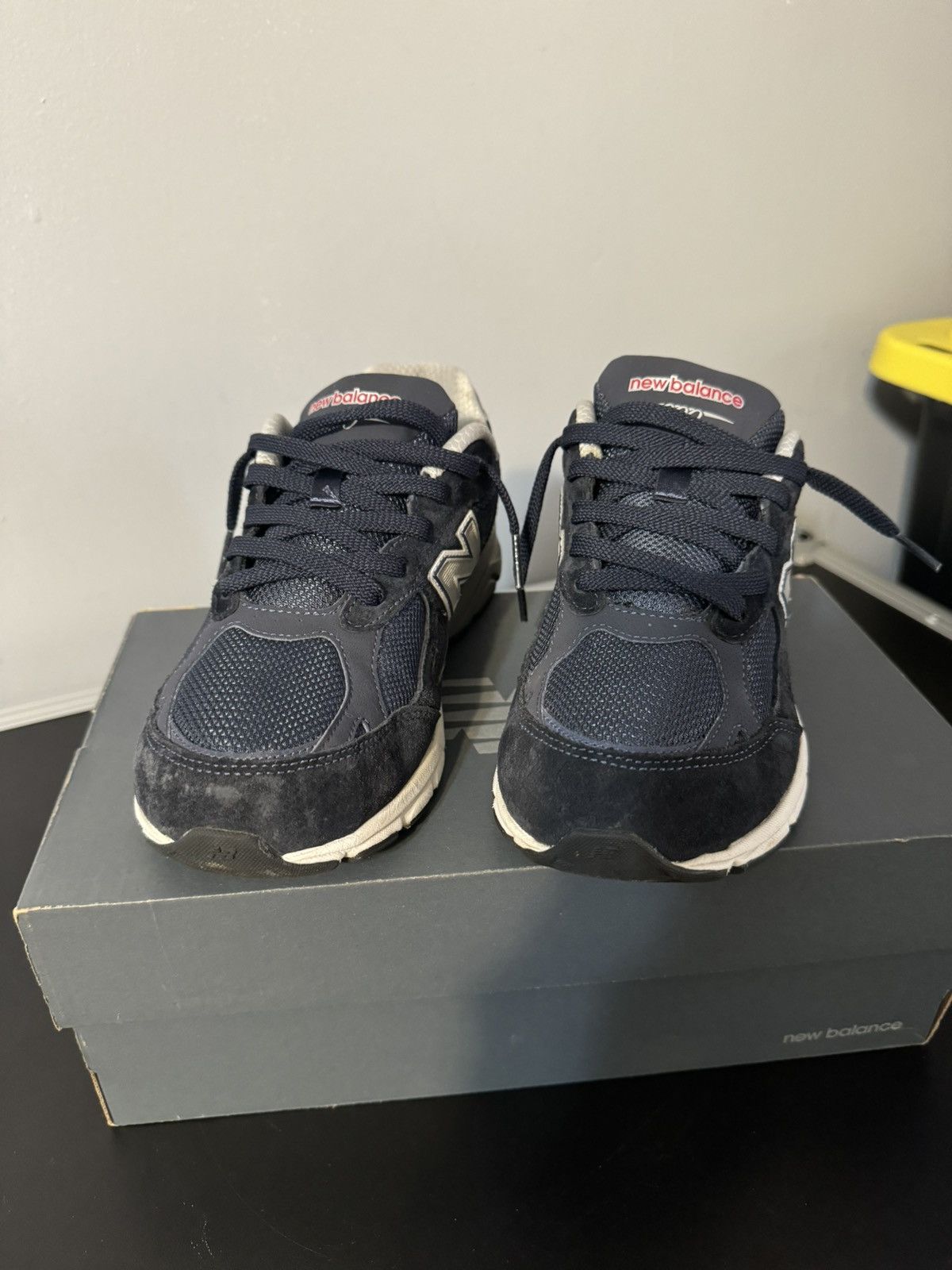 New Balance Navy blue New Balance 990 Size US 7 / EU 40 - 2 Thumbnail