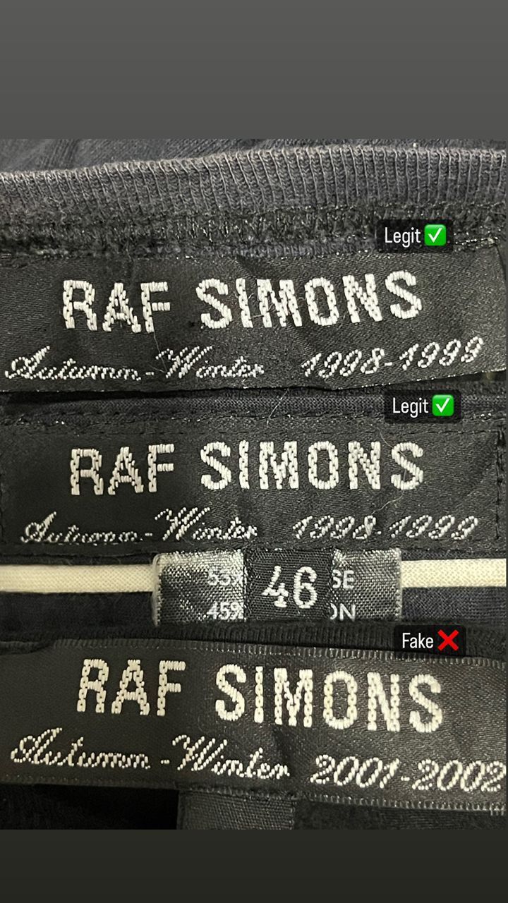 Raf Simons Rare 1998-1999 Raf Simons Casting Print Raglan Tee Size US S / EU 44-46 / 1 - 24 Thumbnail