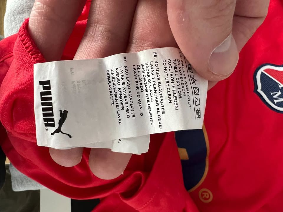 Puma ⚽️ Rare 2014 Independiente Medellín Centennial Jersey ⚽️ Size US XXL / EU 58 / 5 - 6 Thumbnail