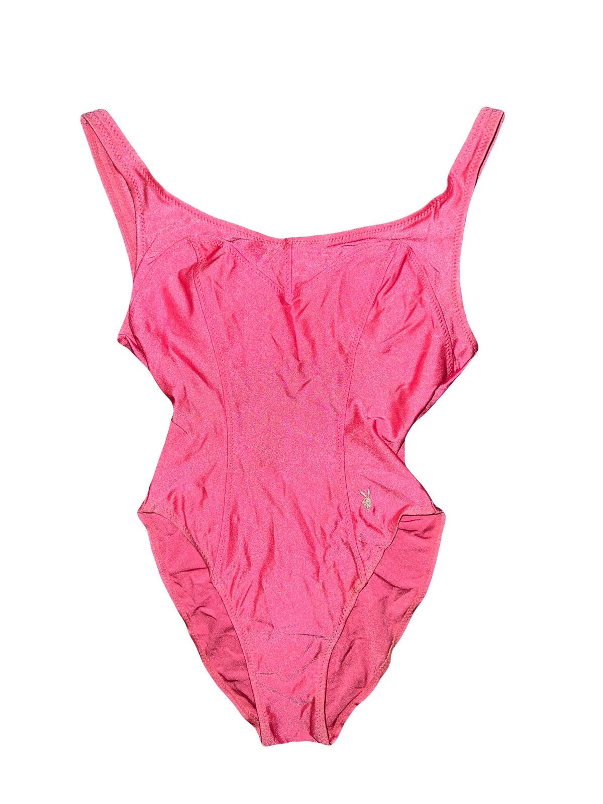 Playboy Playboy one piece pink silky swimsuit 🎀💗 Size XL / US 12-14 / IT 48-50 - 1 Thumbnail