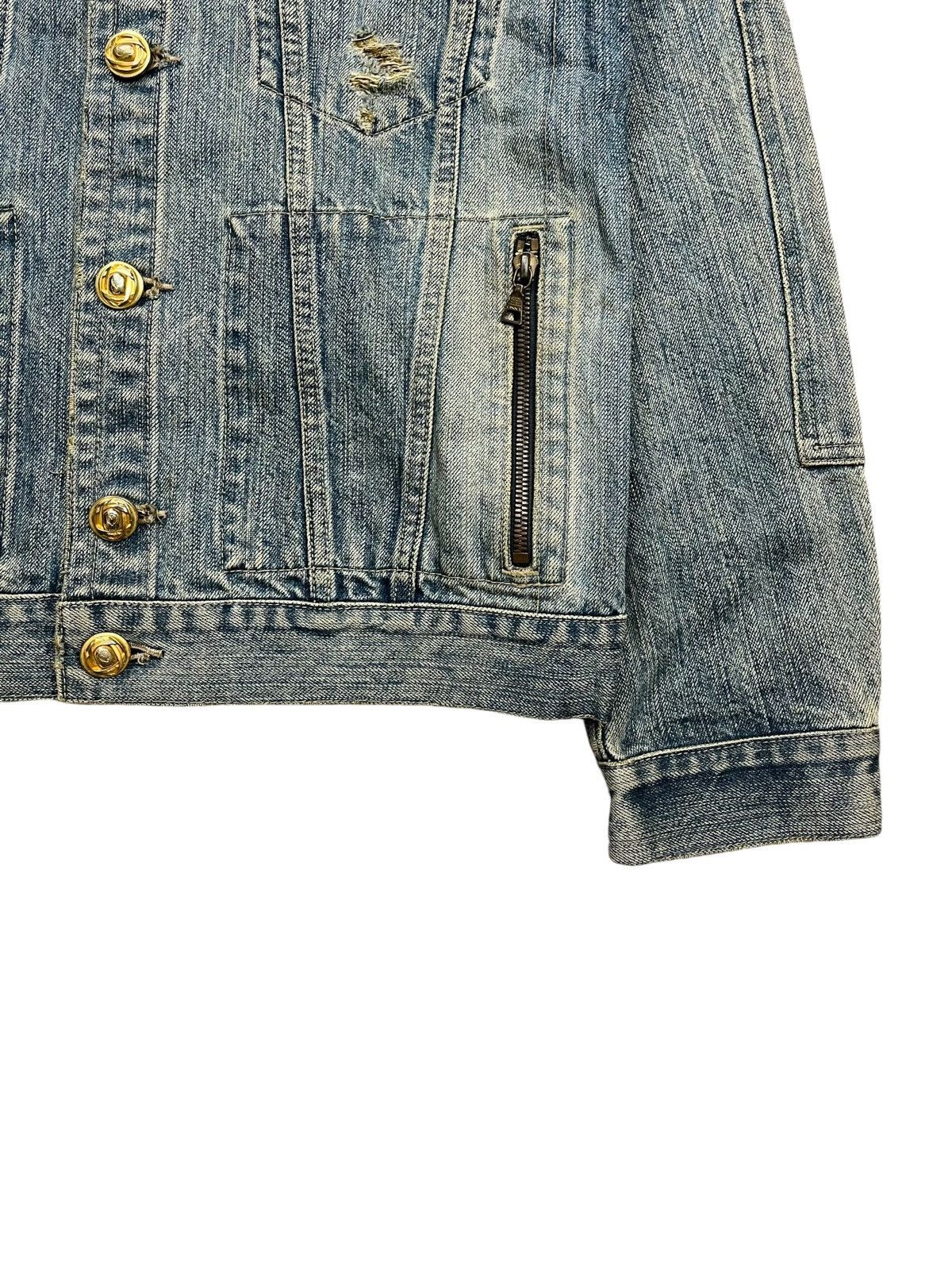 If Six Was Nine 2004 Ossa Mondo - Poseidon Type B1 Mud Wash Denim Size US M / EU 48-50 / 2 - 5 Thumbnail