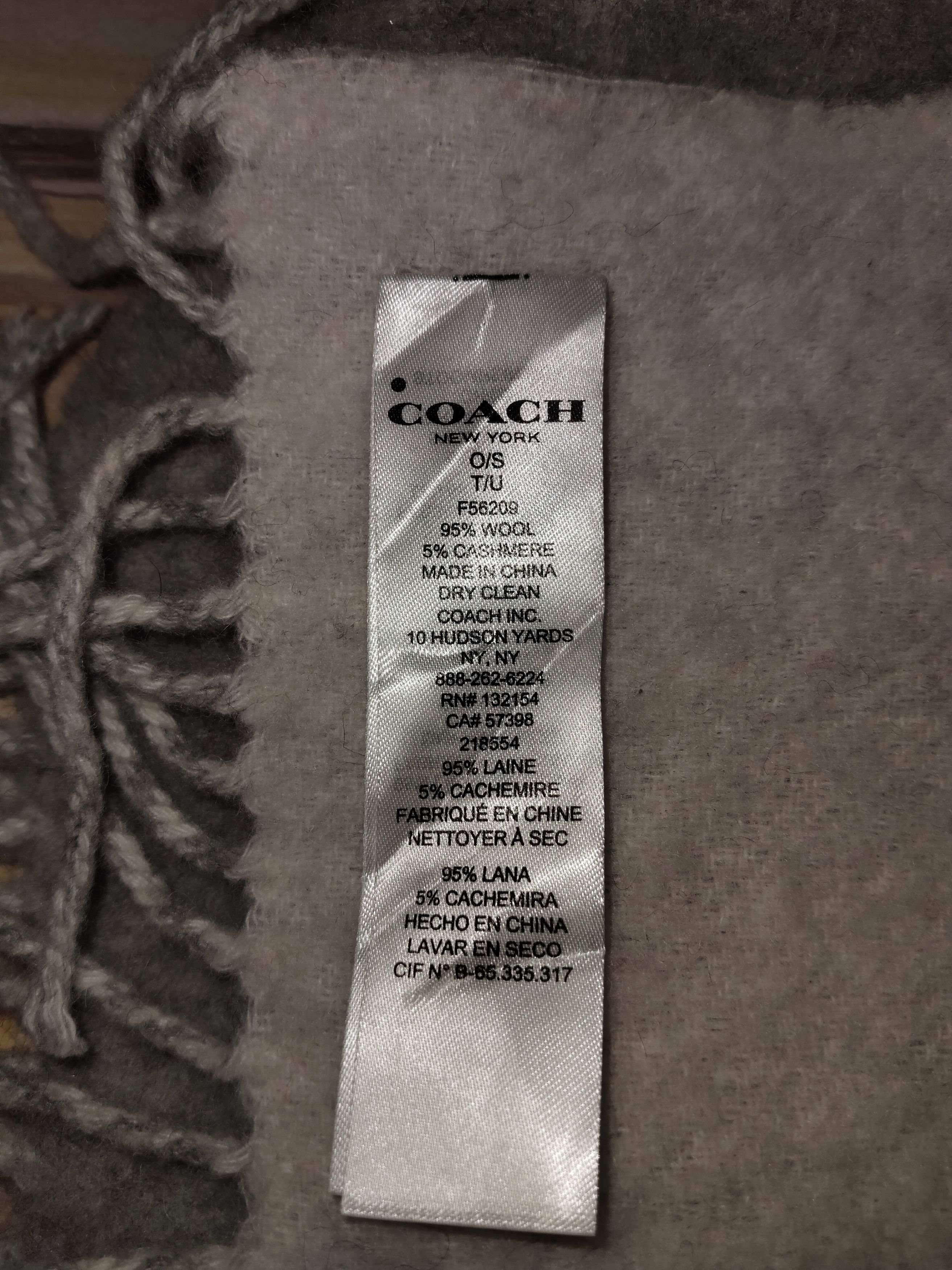Coach COACH Scarf Size ONE SIZE - 3 Thumbnail