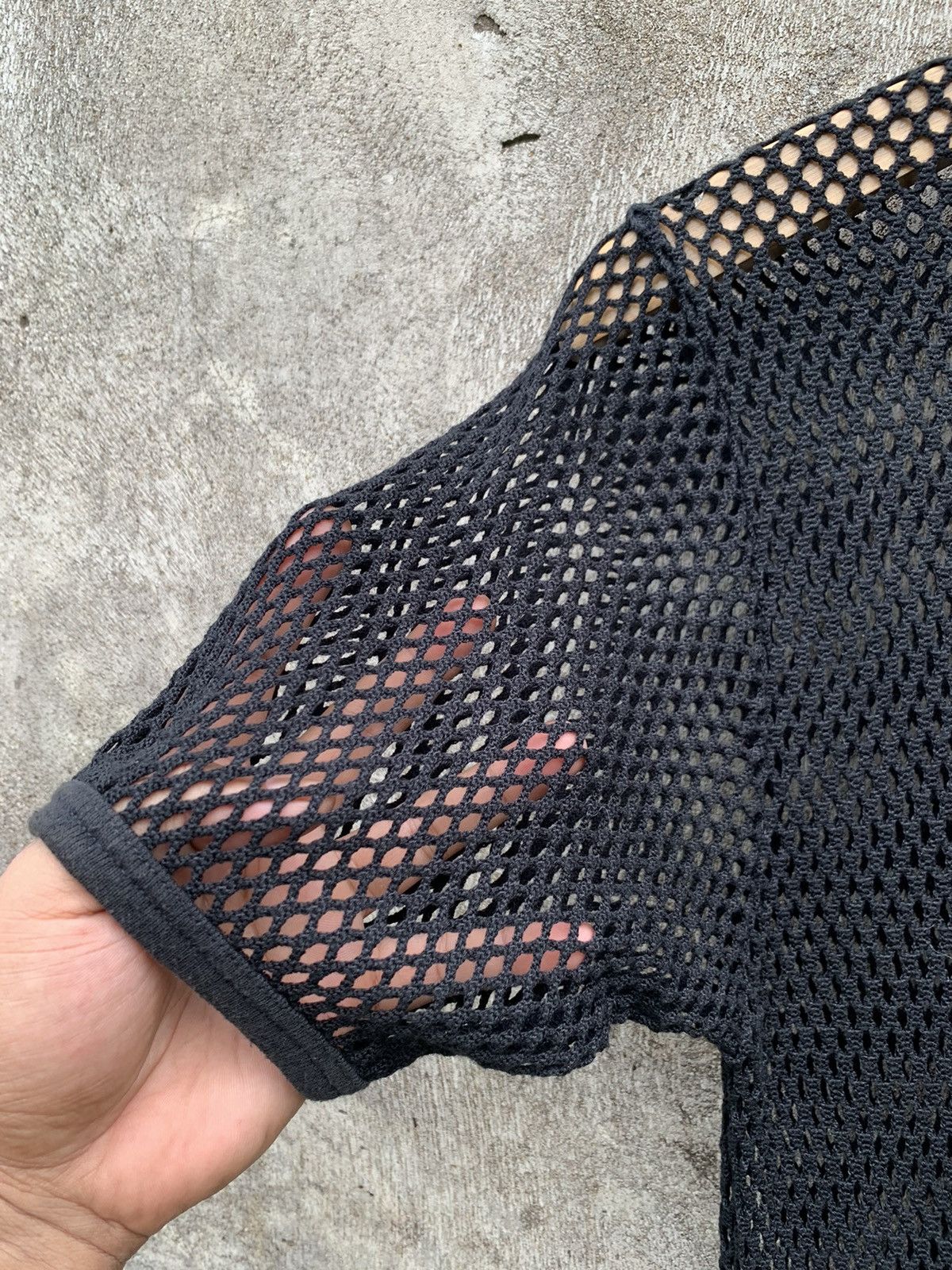 14th Addiction Y2k whisker pole fish net mesh t shirt Size US M / EU 48-50 / 2 - 4 Thumbnail