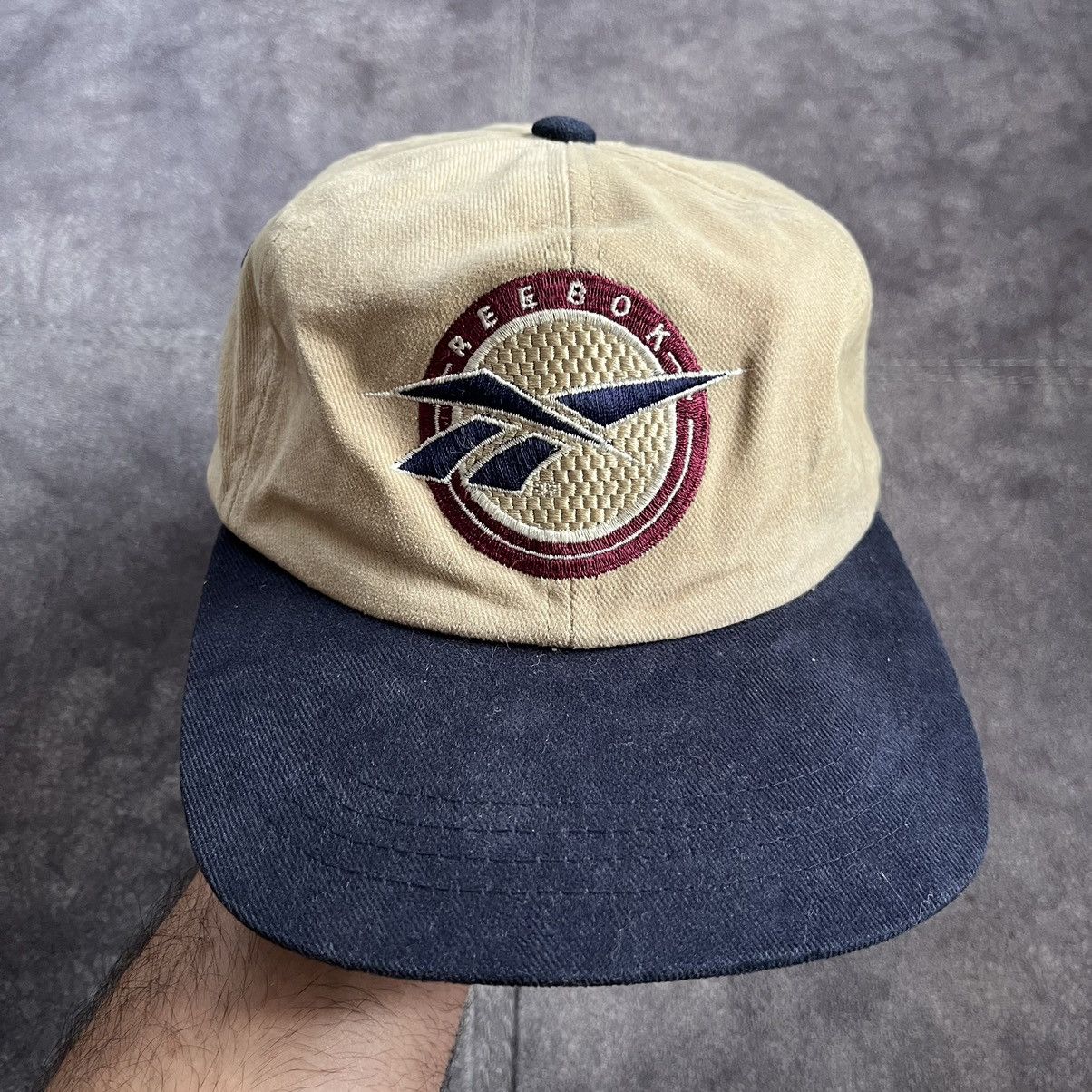 Reebok × Vintage vintage Reebok heavy cotton cap hat Size ONE SIZE - 2 Thumbnail