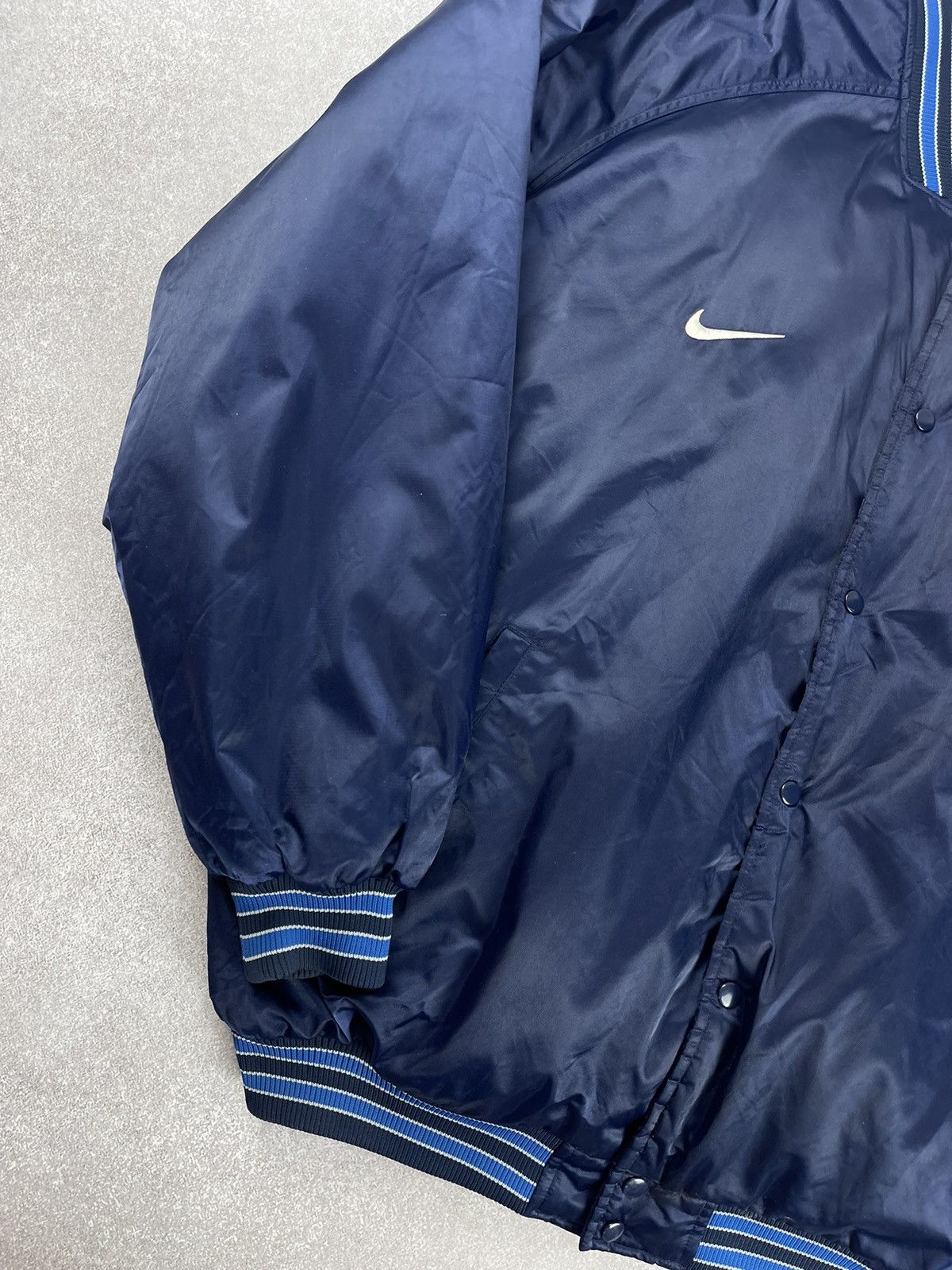 NBA × Nike × Vintage Vintage NBA Dallas Mavericks Bomber Jacket Size US XXL / EU 58 / 5 - 3 Thumbnail