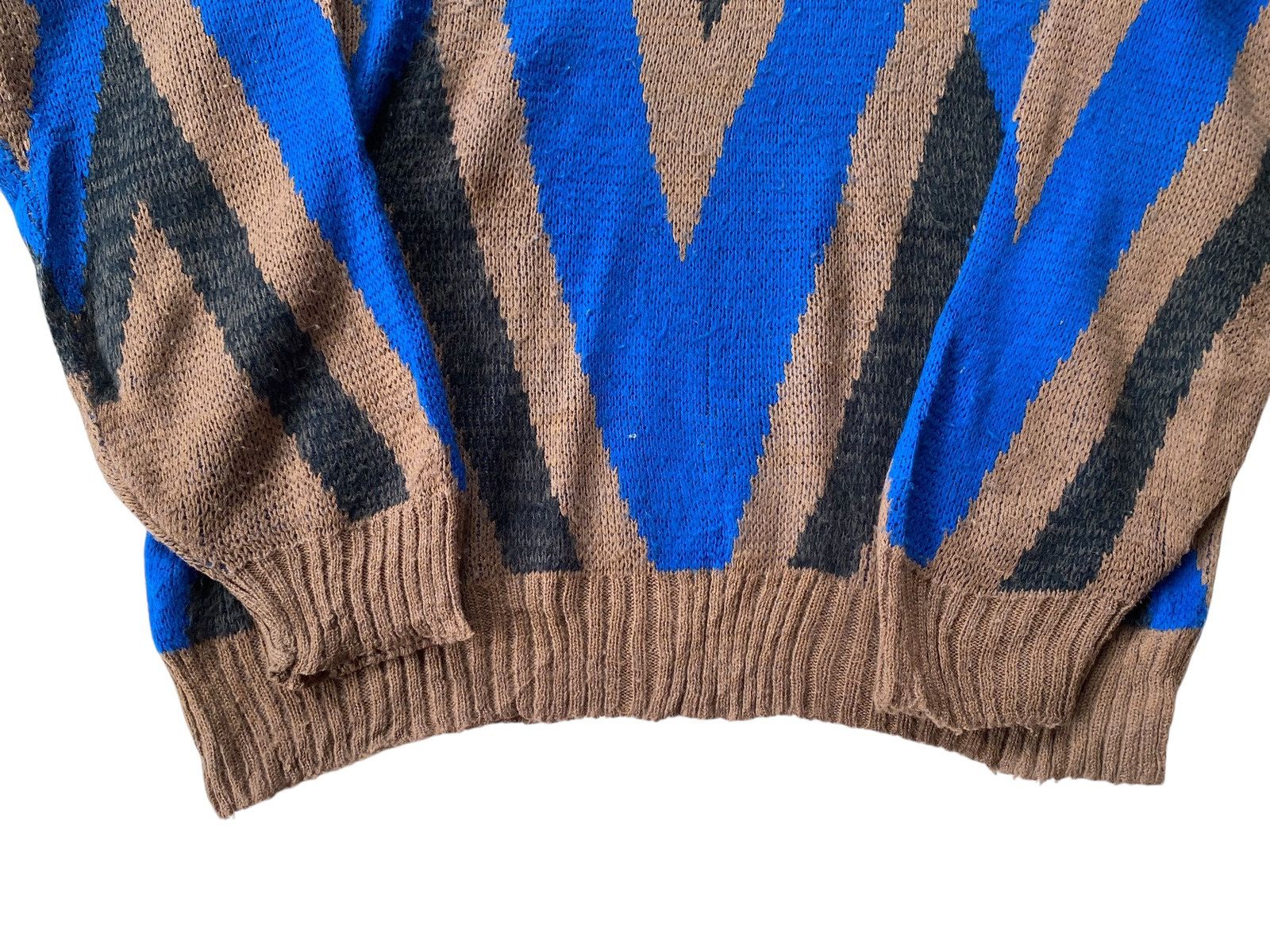 Japanese Brand × Vintage Vtg Wool Knitwear Size US L / EU 52-54 / 3 - 5 Thumbnail