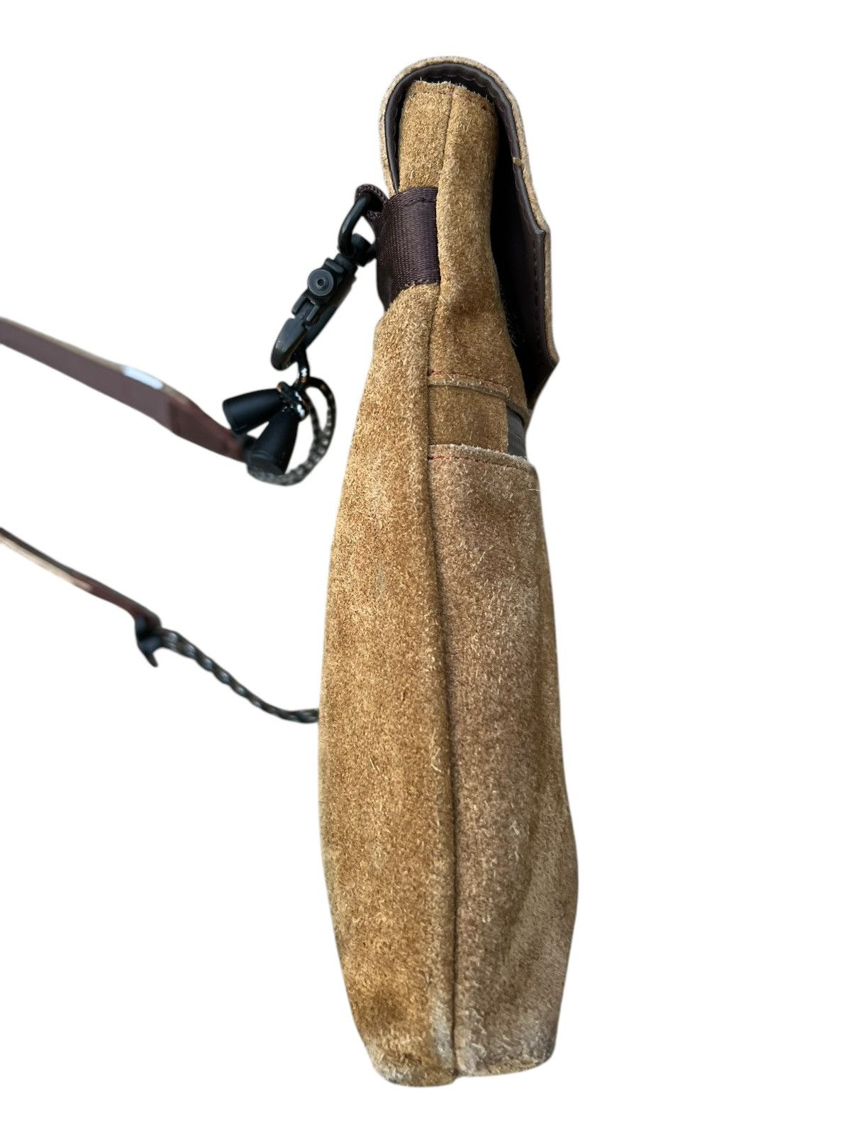 Leather AS2OV Japan Muddy Patina Suede Leather Bag Size ONE SIZE - 15 Thumbnail