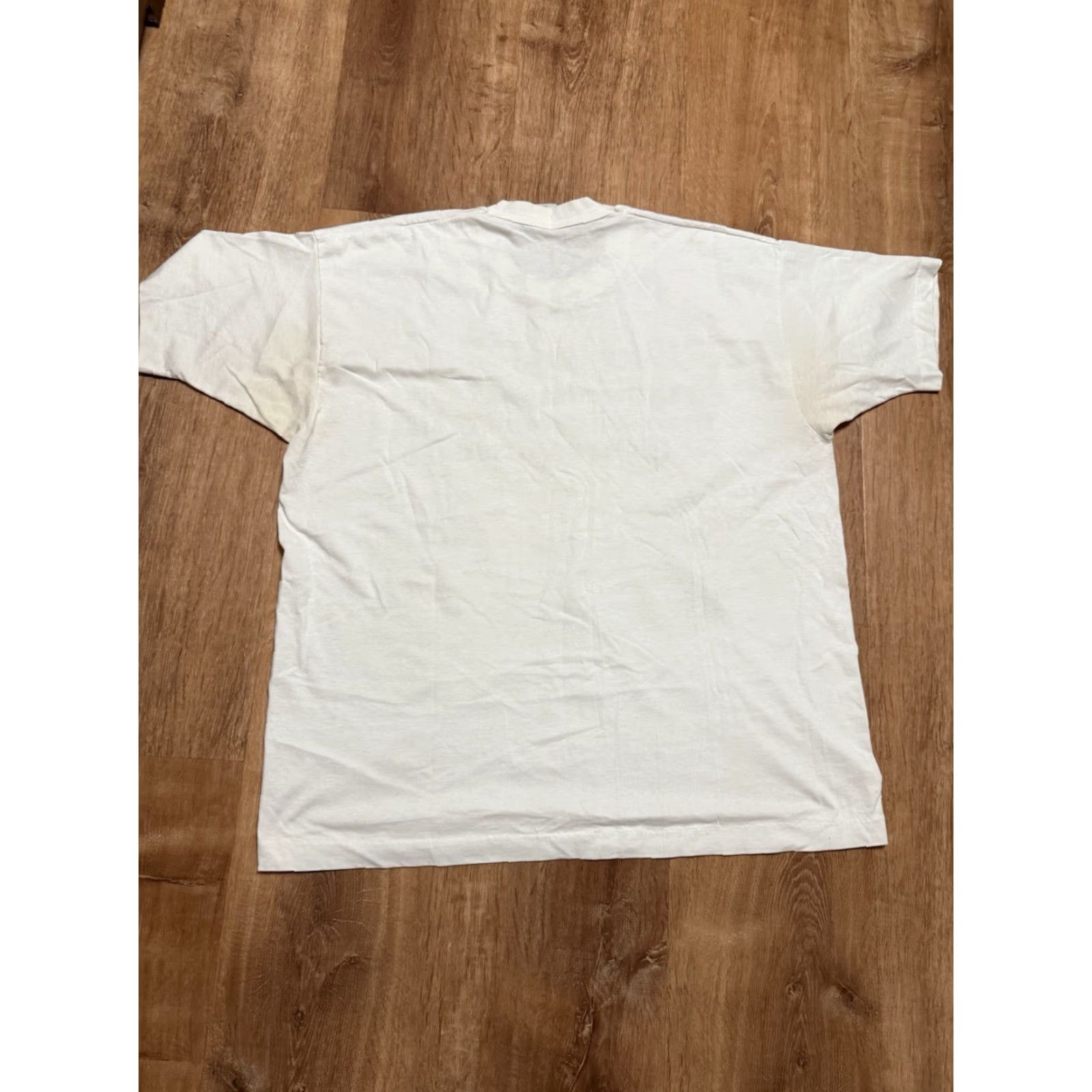 Fruit Of The Loom VINTAGE Jesus Tee Silver And Gold I’d Rather Have Jesus Single Stitch Shirt 2XL Size US XXL / EU 58 / 5 - 3 Thumbnail