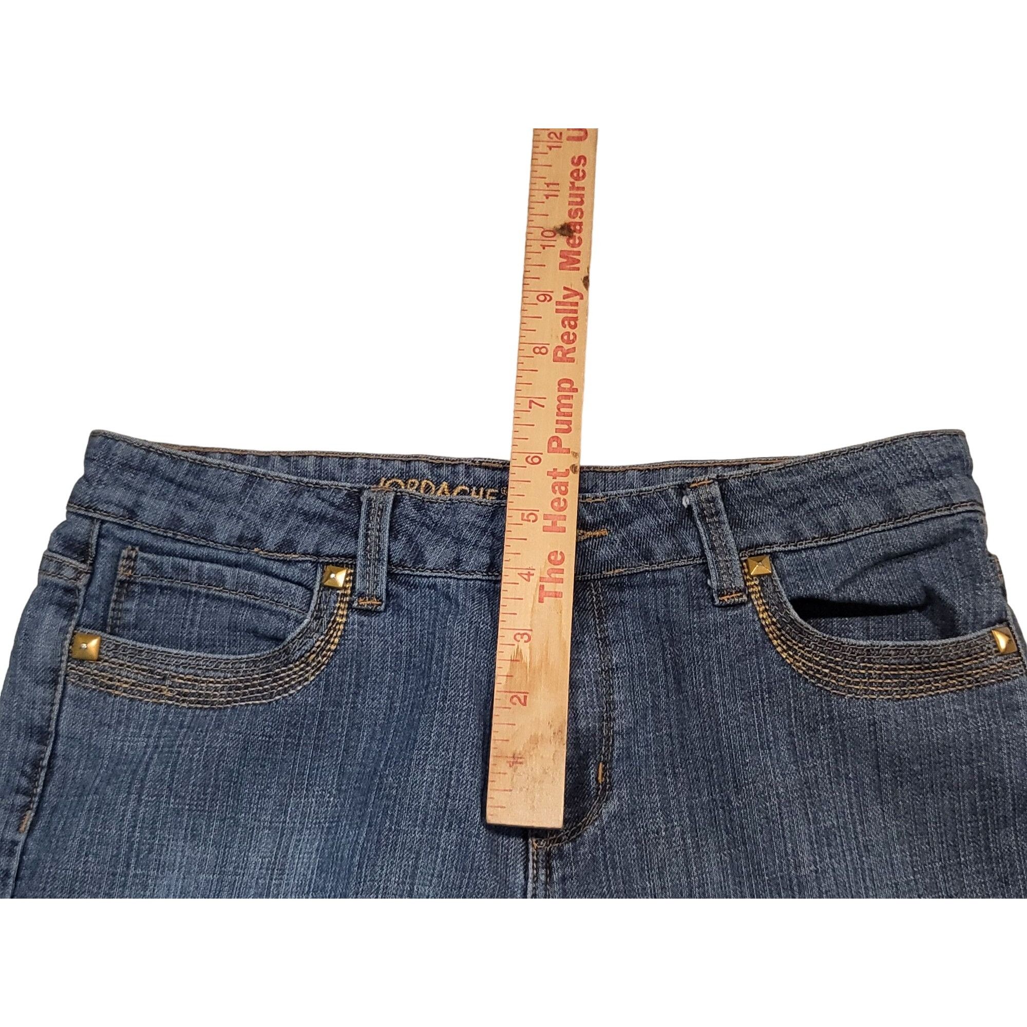 Jordache Vintage Jordache Premium Jeans Women Sz 4 Average Blue Denim Size 27" / US 4 / IT 40 - 4 Thumbnail