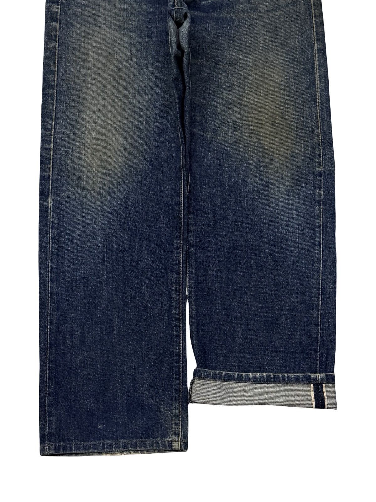 Levi's Vintage Clothing Vintage 90s Levi’s 702XX Big E Buckle Back Selvedge Denim 32 Size US 32 / EU 48 - 6 Thumbnail