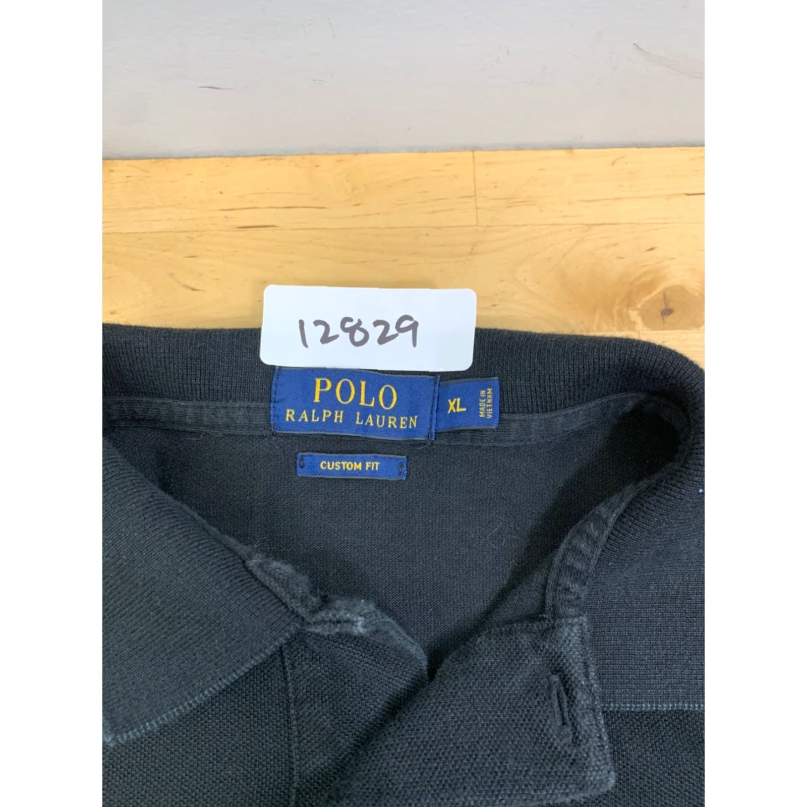 Polo Ralph Lauren Polo Ralph Lauren Shirt Mens XL Black Polo Size US XL / EU 56 / 4 - 2 Thumbnail