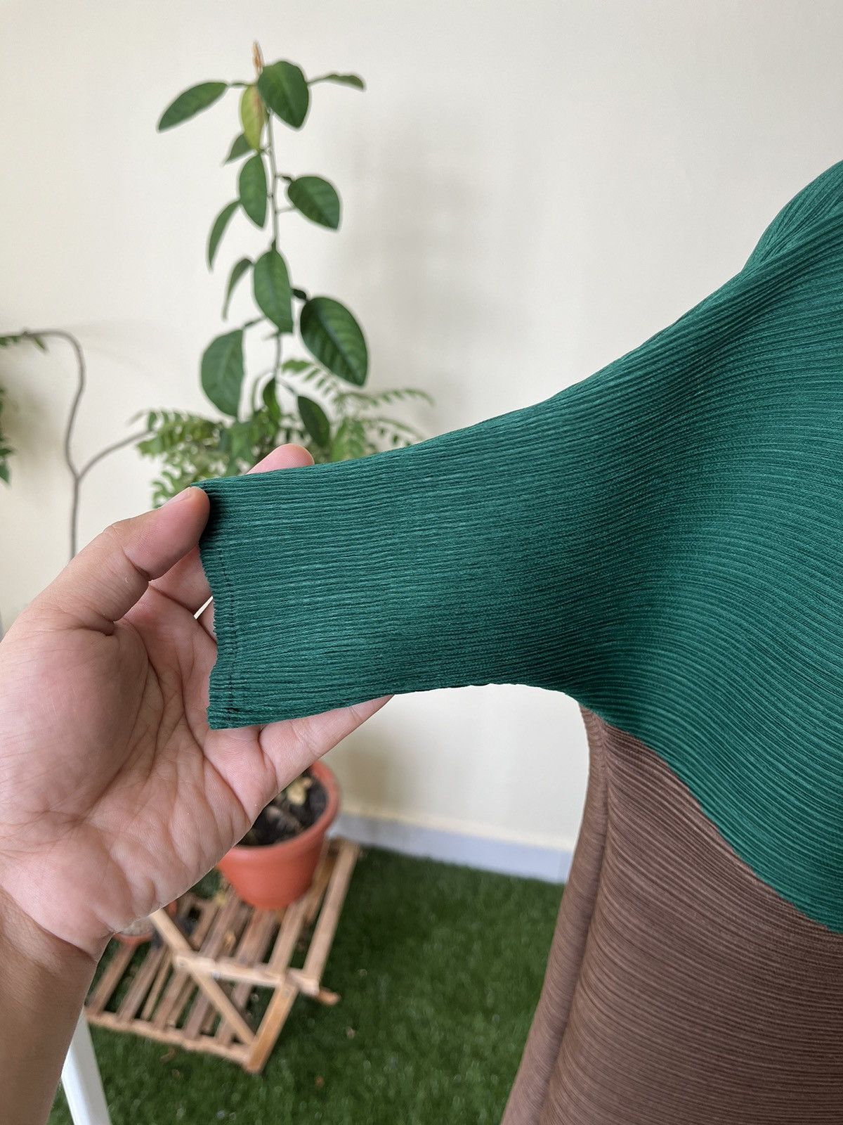 Japanese Brand × Pleats Please Issey Miyake Rare 💥 Koibito Misaki Sensitivity Pleat Please Size M / US 6-8 / IT 42-44 - 3 Thumbnail