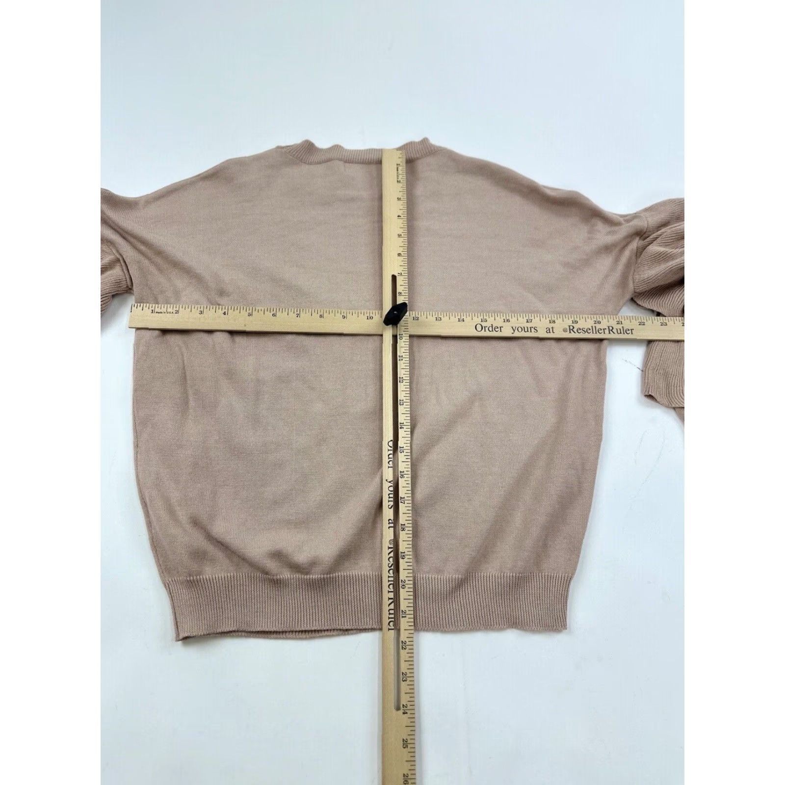Anthropologie Anthropologie John + Jenn Pink Bell Sleeve Sweater Women's Small Size S / US 4 / IT 40 - 6 Thumbnail
