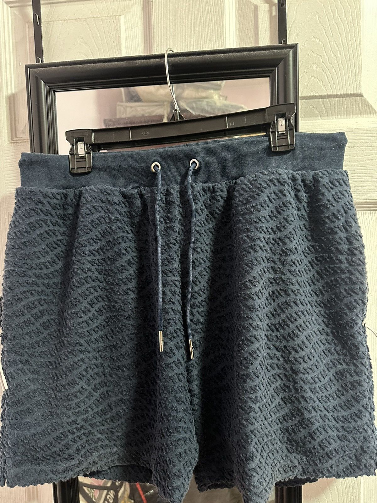 Kith Kith logo shorts navy medium Size US 33 - 1 Thumbnail