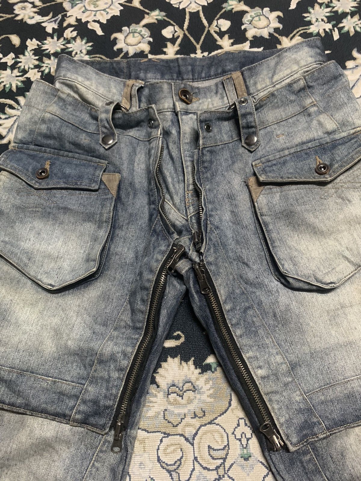 PPFM PPFM DESTRUCT PRODUCT JEANS Size US 32 / EU 48 - 7 Thumbnail