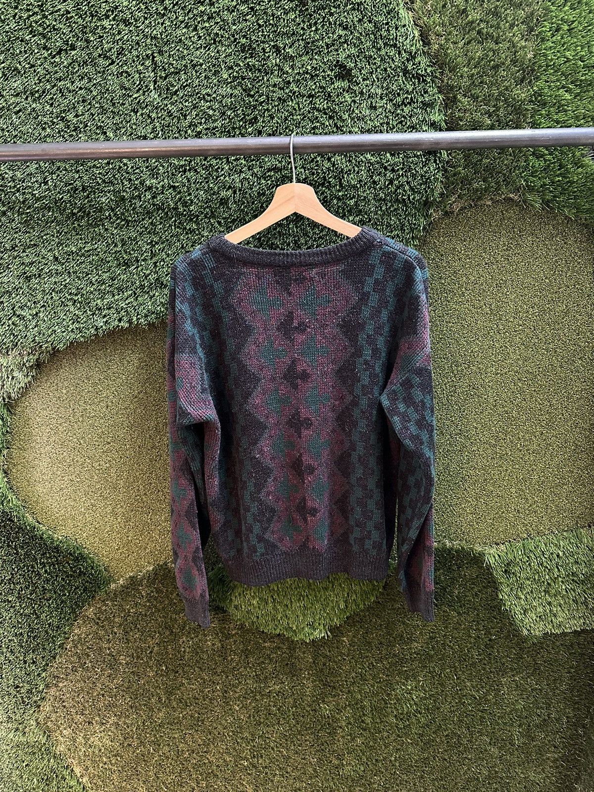 Vintage Vintage Protocol Abstract Sweater Medium Size US M / EU 48-50 / 2 - 2 Thumbnail