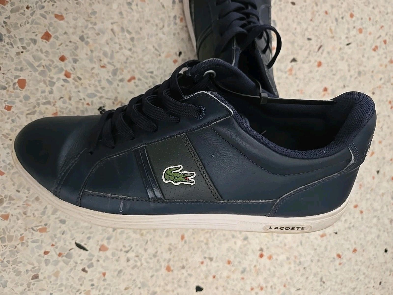 Lacoste Lacoste 1933 Dark Blue Europa LCR BRZ Size 7 US, 39.5 Euro Size US 7 / EU 40 - 2 Thumbnail