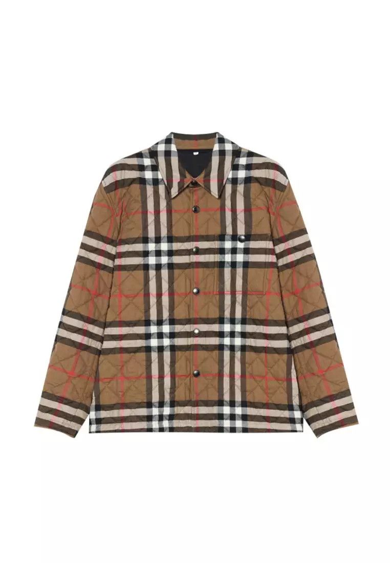 Burberry o1w1db10326 Quilted Jacket in Multicolor Size US L / EU 52-54 / 3 - 1 Thumbnail