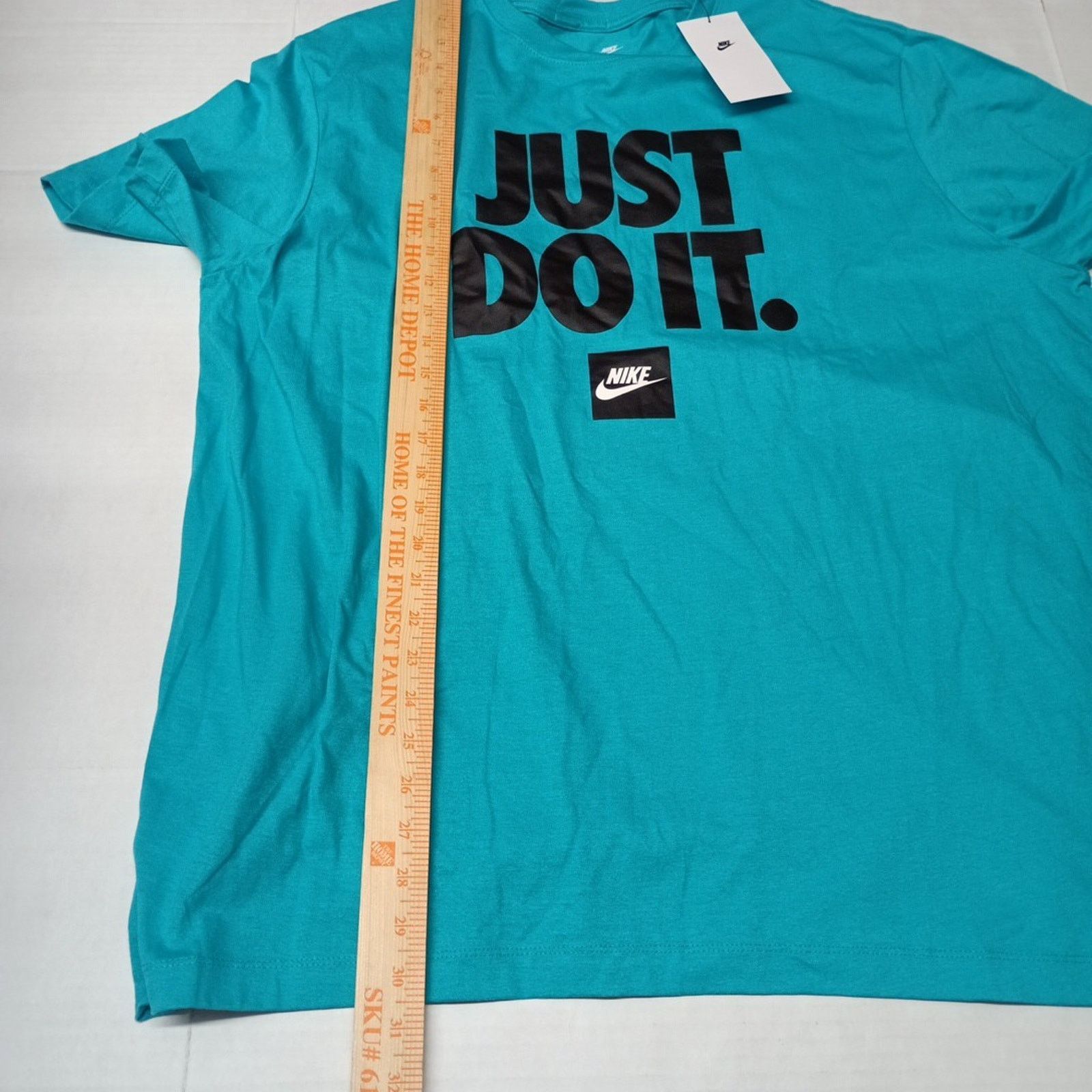 Nike Nike Tee Shirt Men 2XL Sportswear "Just Do It" Graphic Green Size US XXL / EU 58 / 5 - 5 Thumbnail