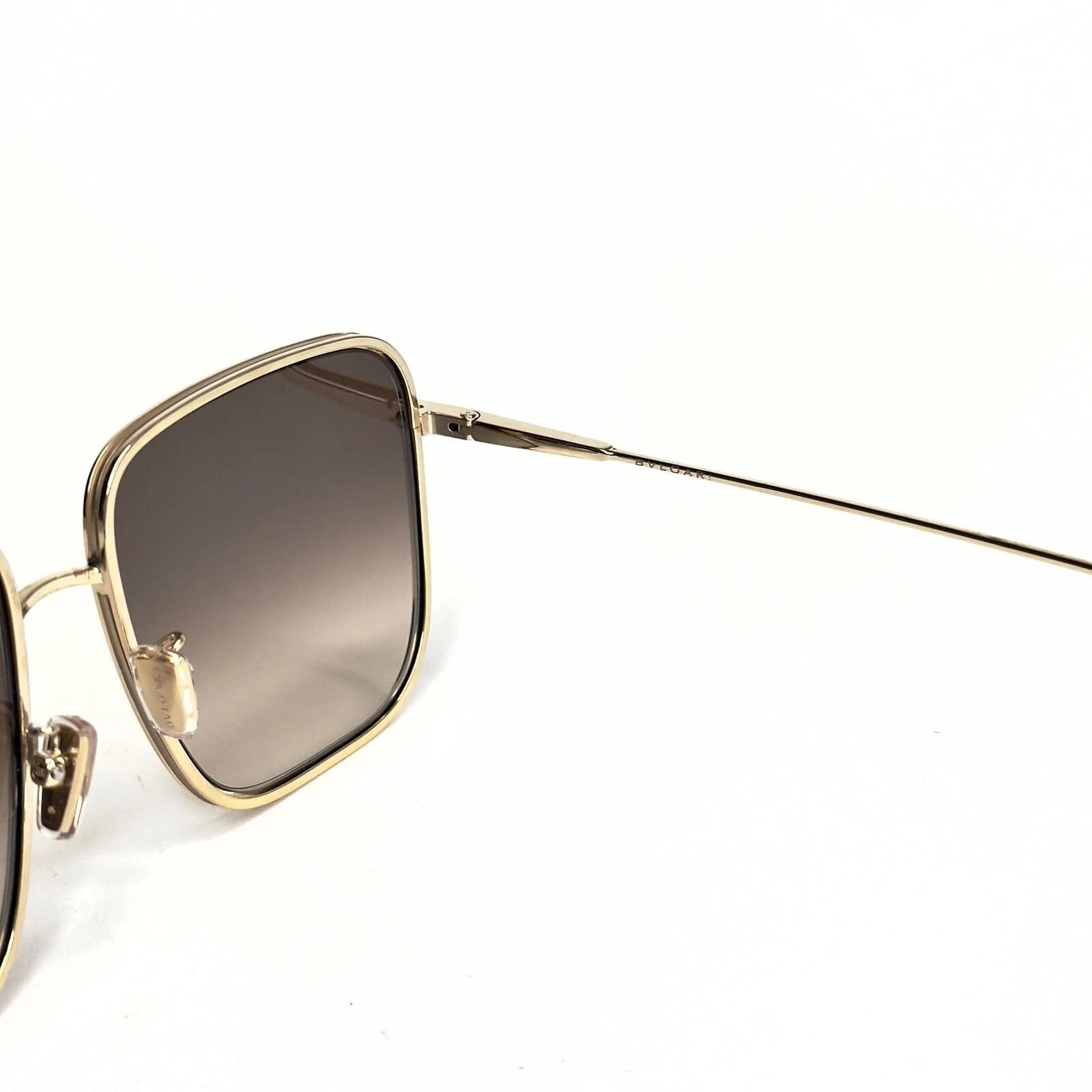 Bvlgari BVLGARI 40016 B.zero1 BV40016U Gold Brown Oversized 33F Size ONE SIZE - 3 Thumbnail