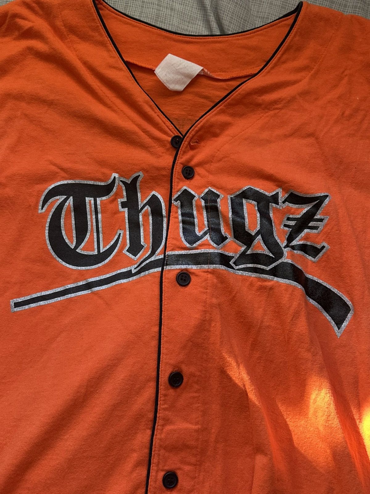 Vintage Vintage WWF “Tazz” Baseball Jersey Size US L / EU 52-54 / 3 - 2 Thumbnail