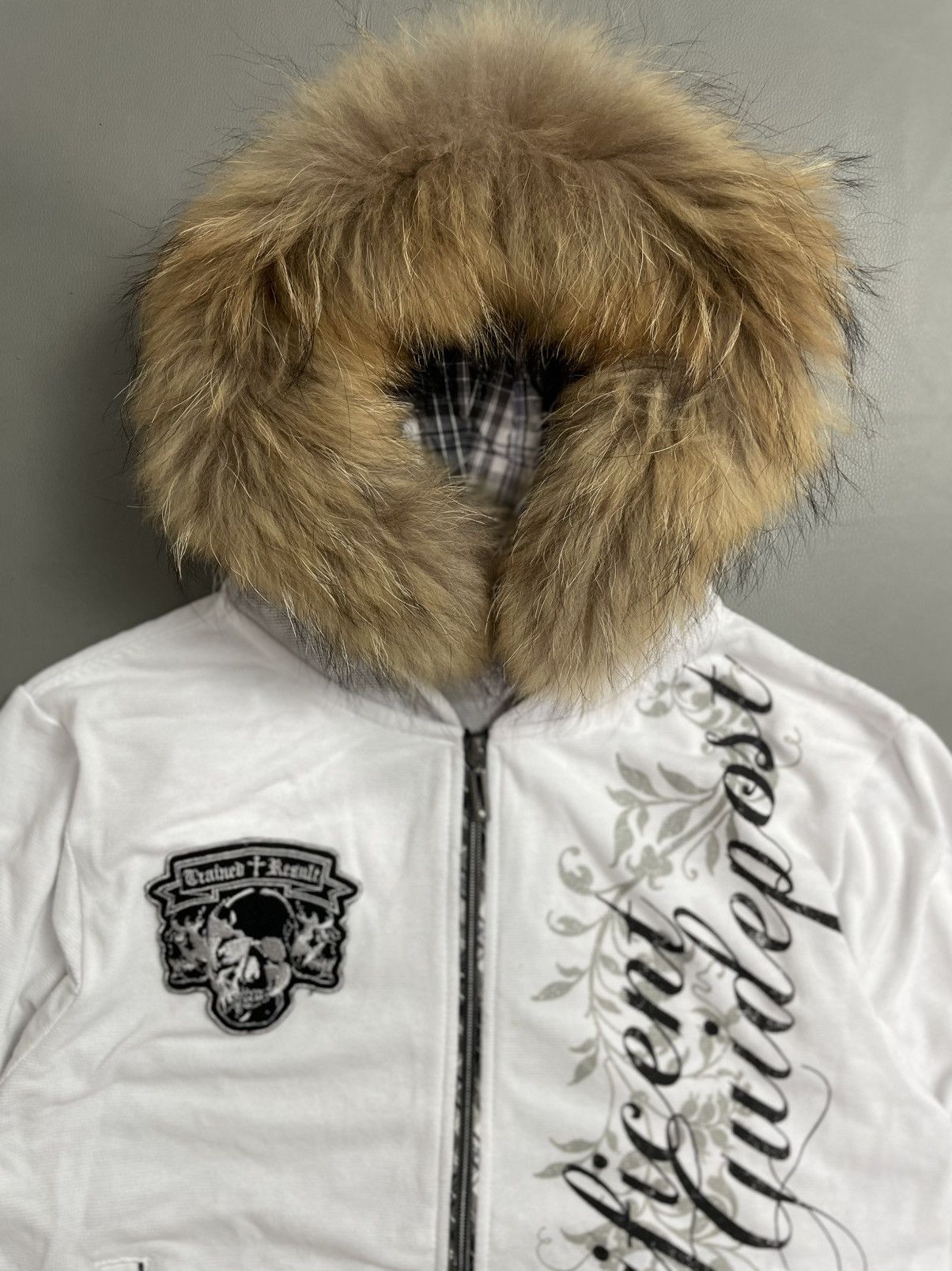 Japanese Brand Japanese Wild life Gothic poem Fur Hoodie Size US S / EU 44-46 / 1 - 3 Thumbnail