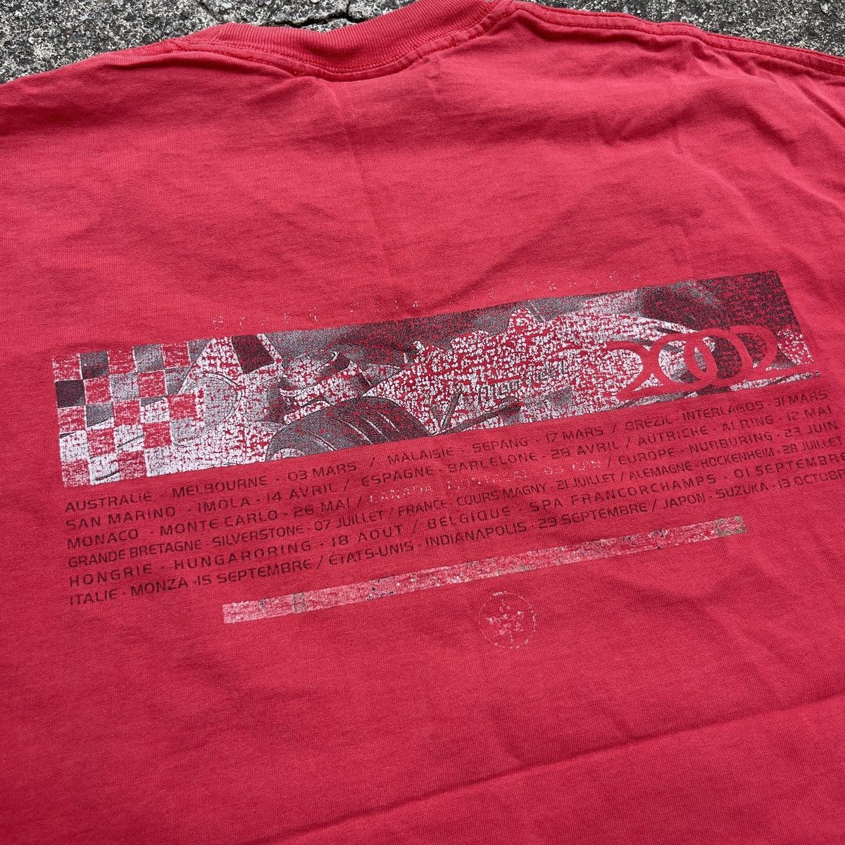 Vintage Vintage Thrashed 2002 GRAND PRIX Shirt Size US XL / EU 56 / 4 - 7 Thumbnail