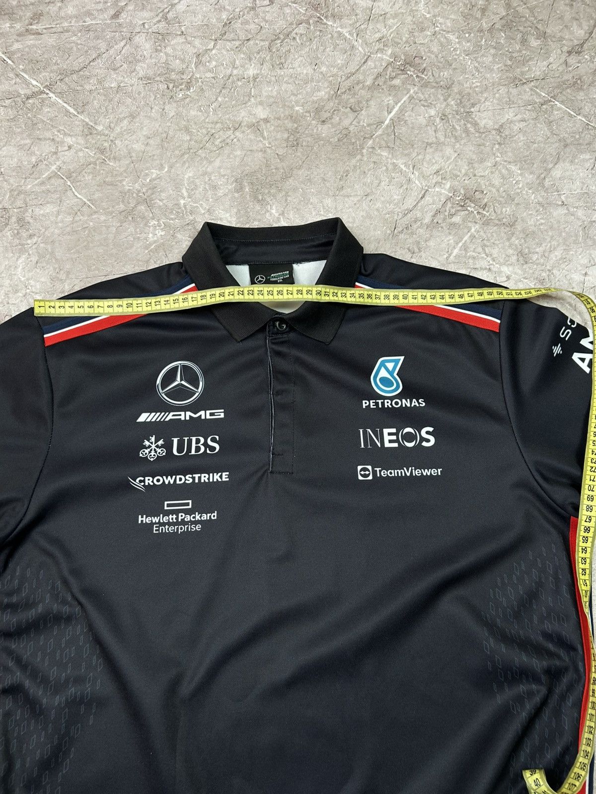 Mercedes-Benz Mercedes AMG Petronas F1 Formula1 Polo Size US XXL / EU 58 / 5 - 10 Thumbnail