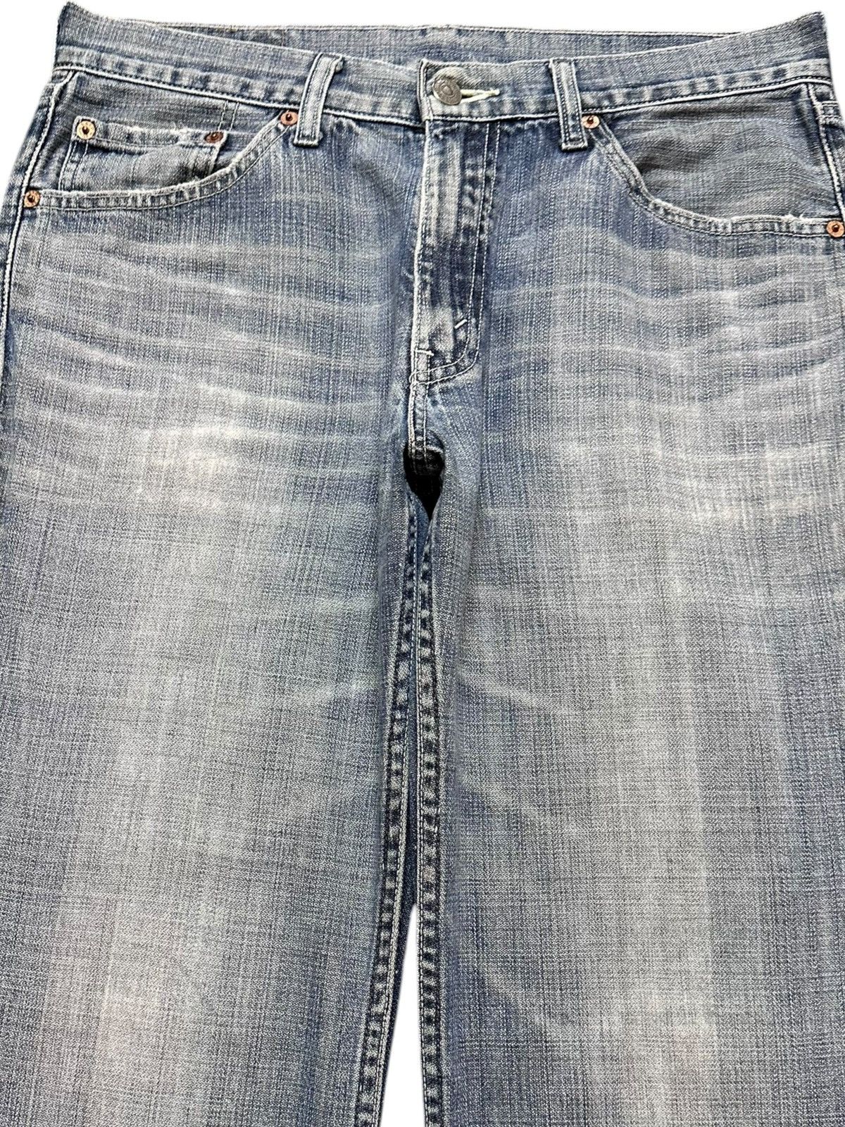 Levi's Vintage Clothing Vintage Levi’s 517-03 Flare Bell Bottom Faded Denim Size US 31 - 2 Thumbnail