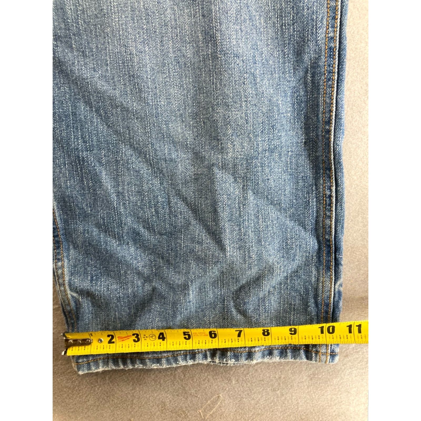 Vintage STATE PROPERTY Jeans 42 90s Vintage Relaxed Wide-Leg Denim Jeans Men 42 Blue 5-Pocket 90s Theme Mens Size US 42 / EU 58 - 5 Thumbnail
