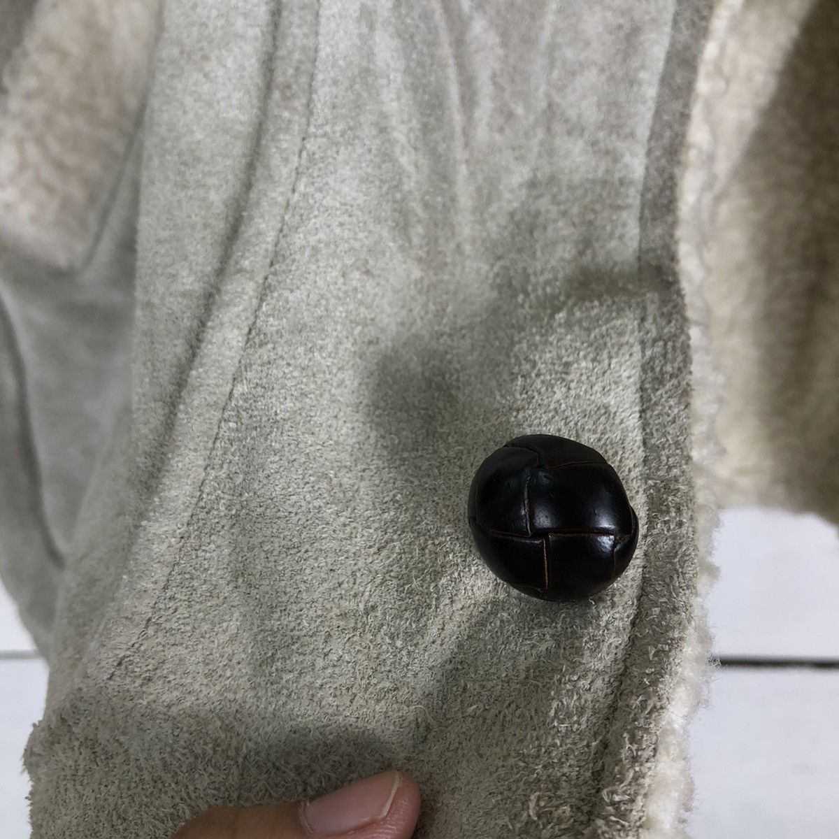 Japanese Brand 🔥70s VINTAGE SUEDE LEATHER CHORE JACKET CREATION CUBE JAPAN Size US M / EU 48-50 / 2 - 13 Thumbnail