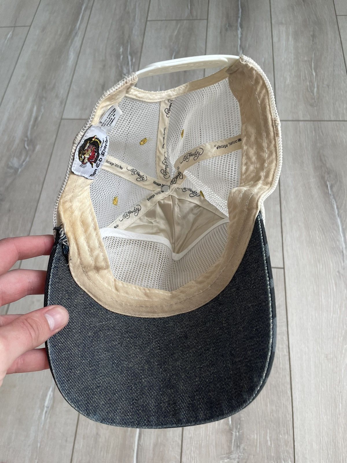 Christian Audigier × Ed Hardy × Vintage Vintage Don Ed Hardy by Christian Audigier Cap Y2K hat Size ONE SIZE - 9 Thumbnail